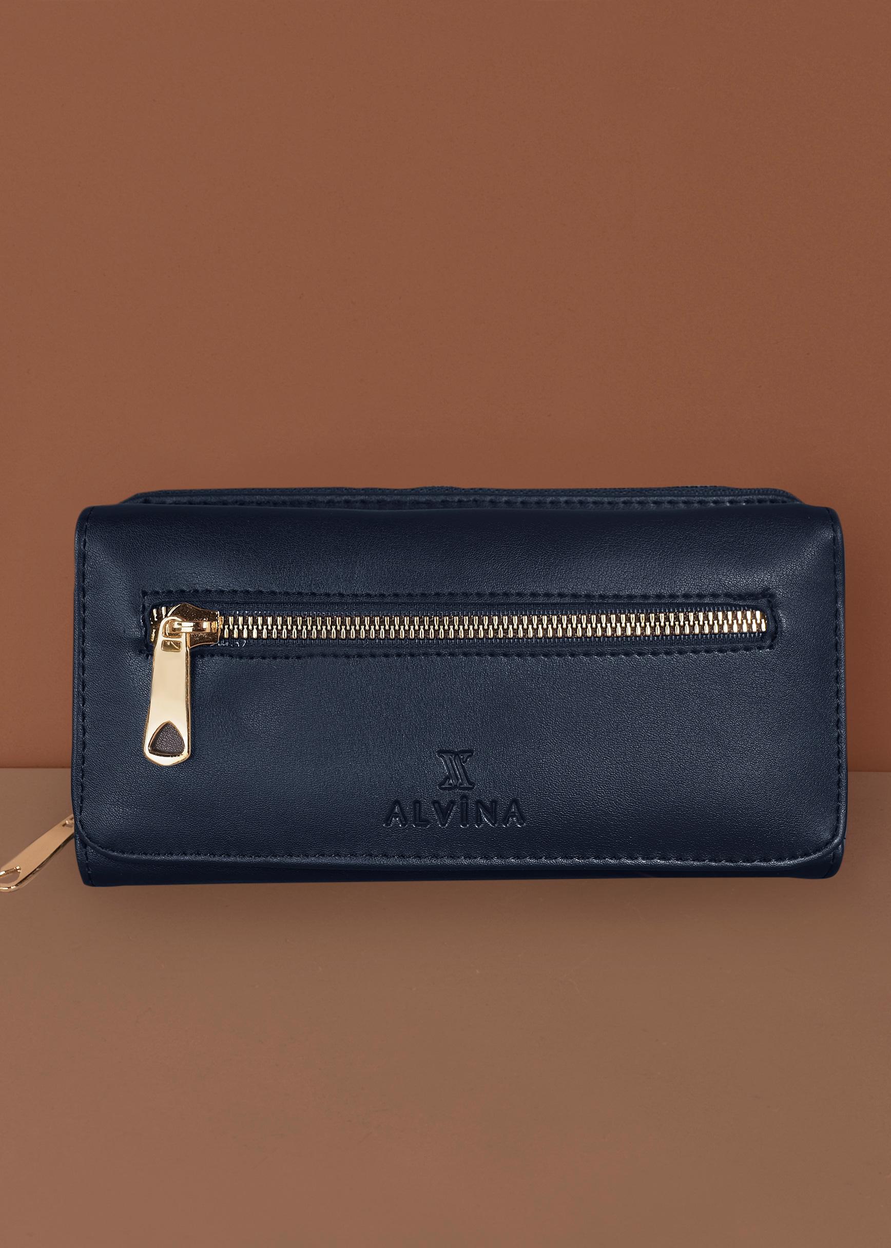 Hijab clothing NAVY BLUE 3612 ALVİNA CÜZDAN