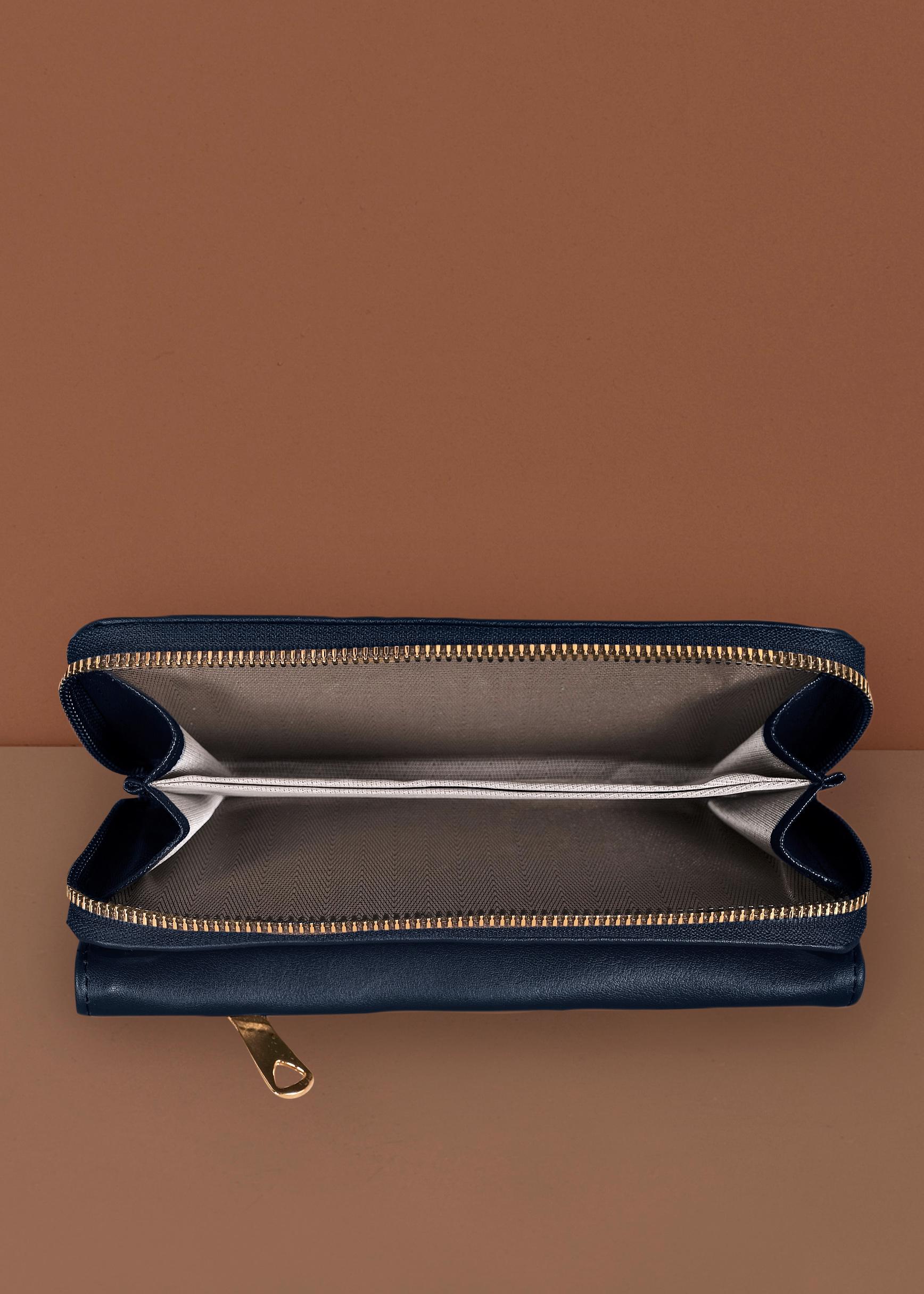 Hijab clothing NAVY BLUE 3612 ALVİNA CÜZDAN