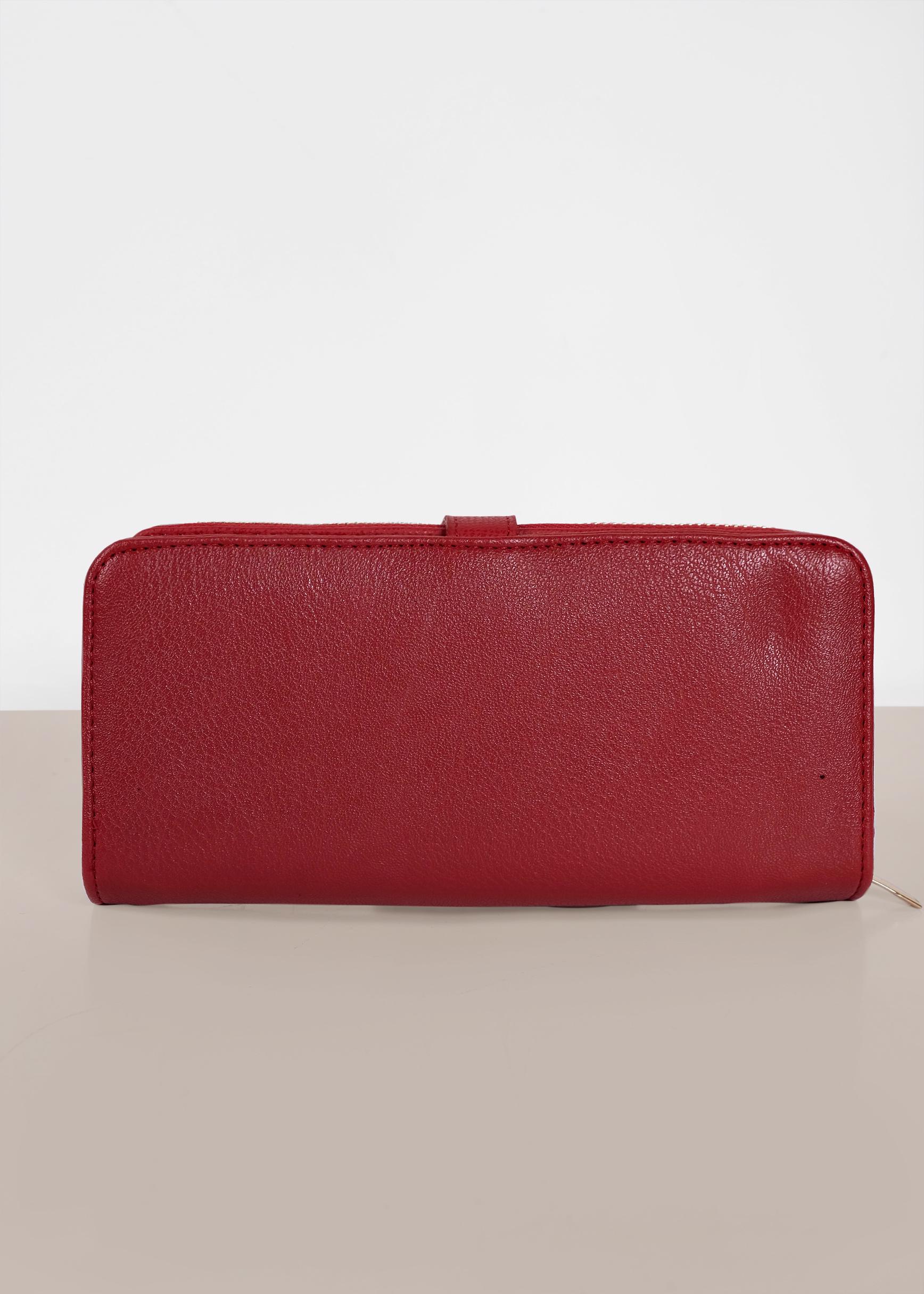 Tesettür giyim KIRMIZI 3644 ALVİNA CÜZDAN