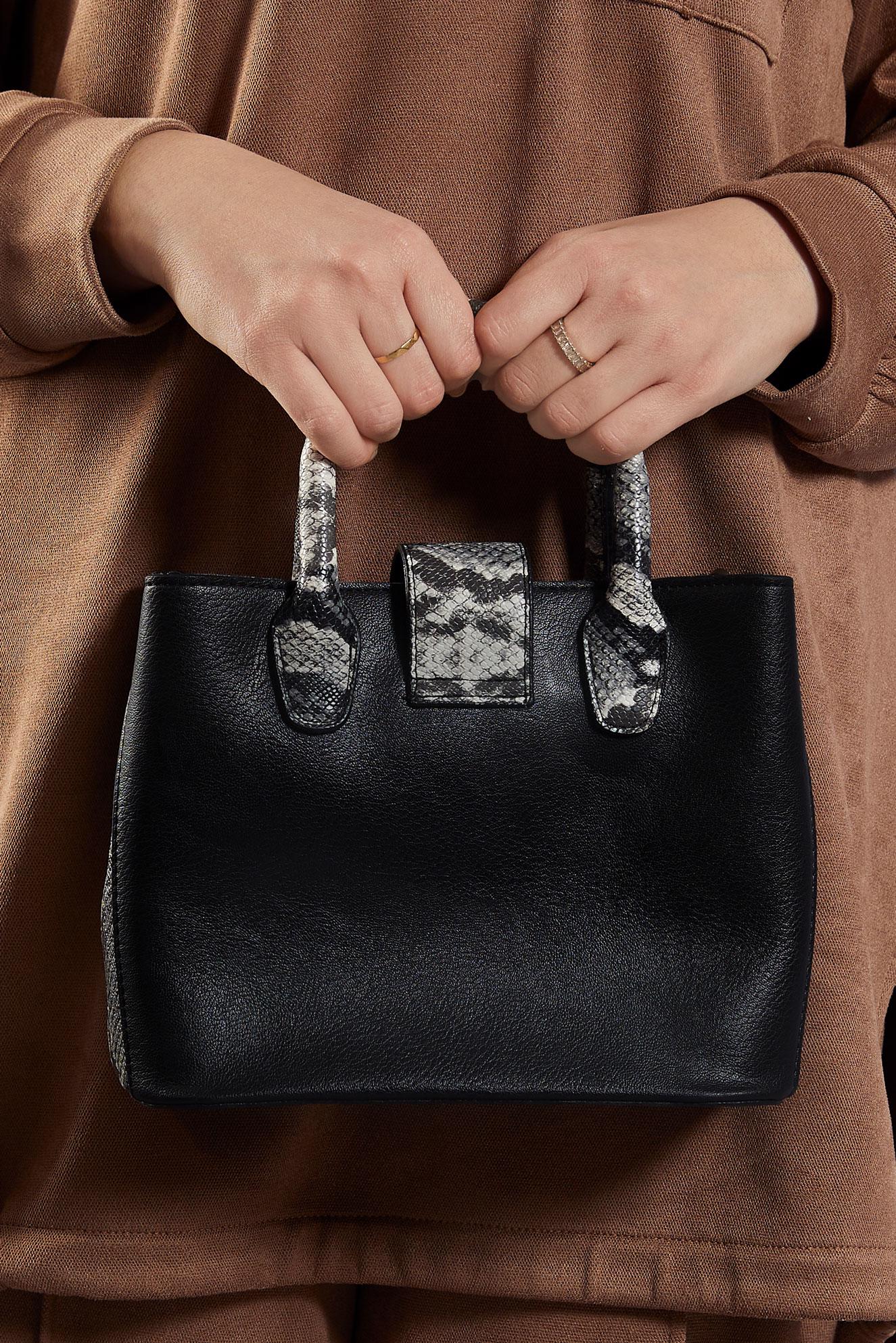 Tesettür giyim SİYAH ALVİNA ÇANTA 7069