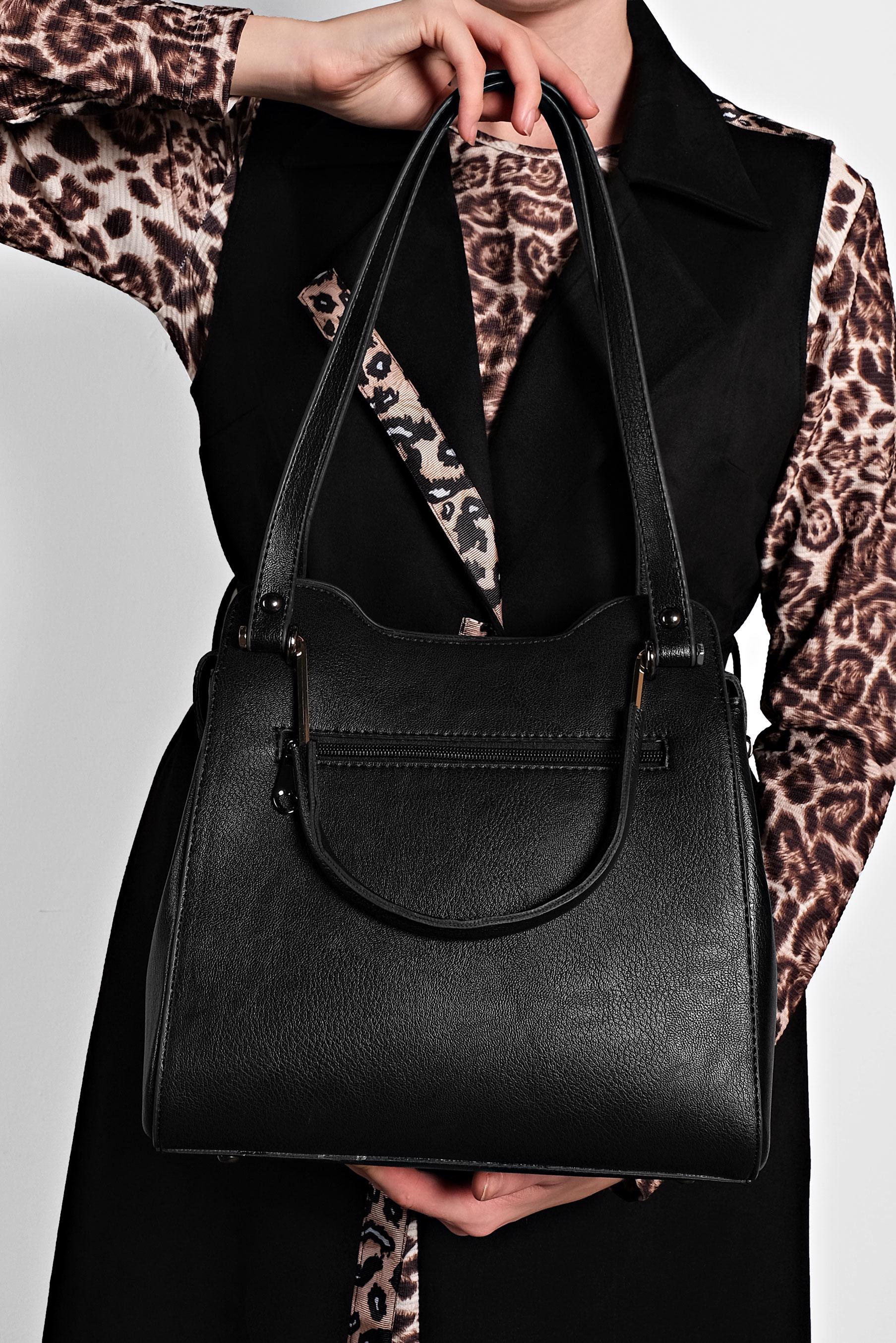 Tesettür giyim SİYAH 8070 ALVİNA ÇANTA