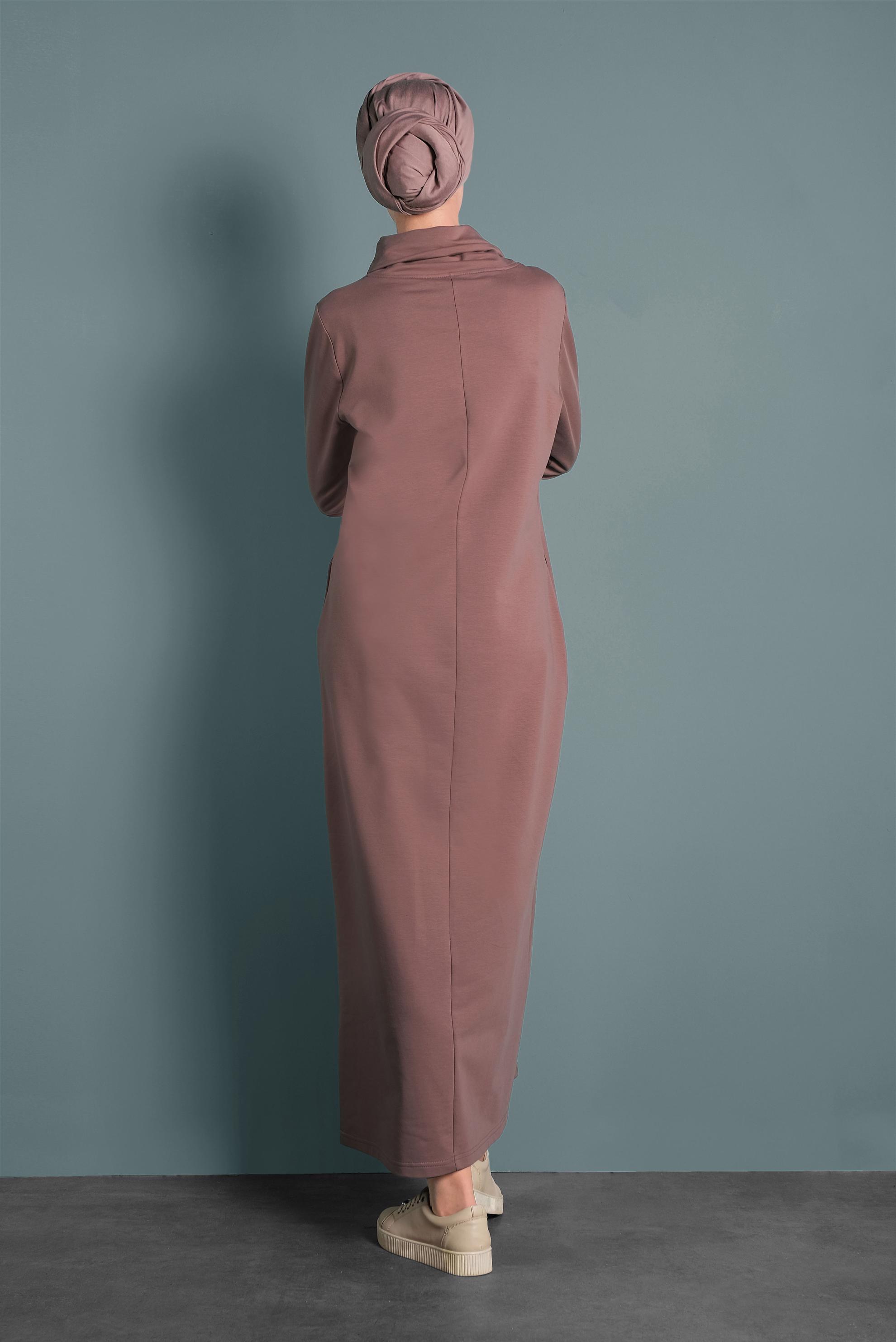 Vêtements hijab ROSE ROBE SPORT EN COTON 40253