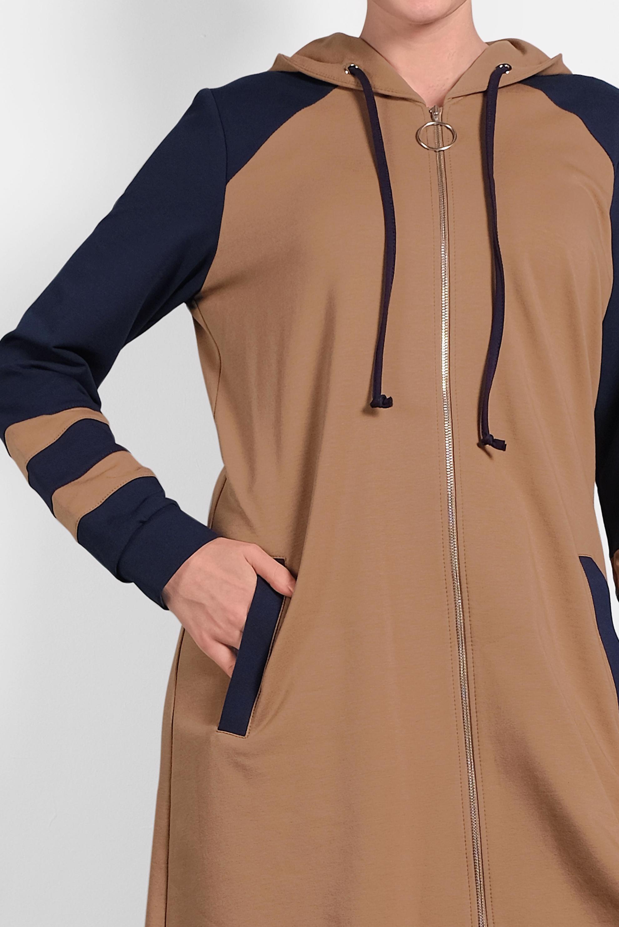 Vêtements hijab TABA SURVÊTEMENT À COUPE ASYMMÉTRIQUE 40294 