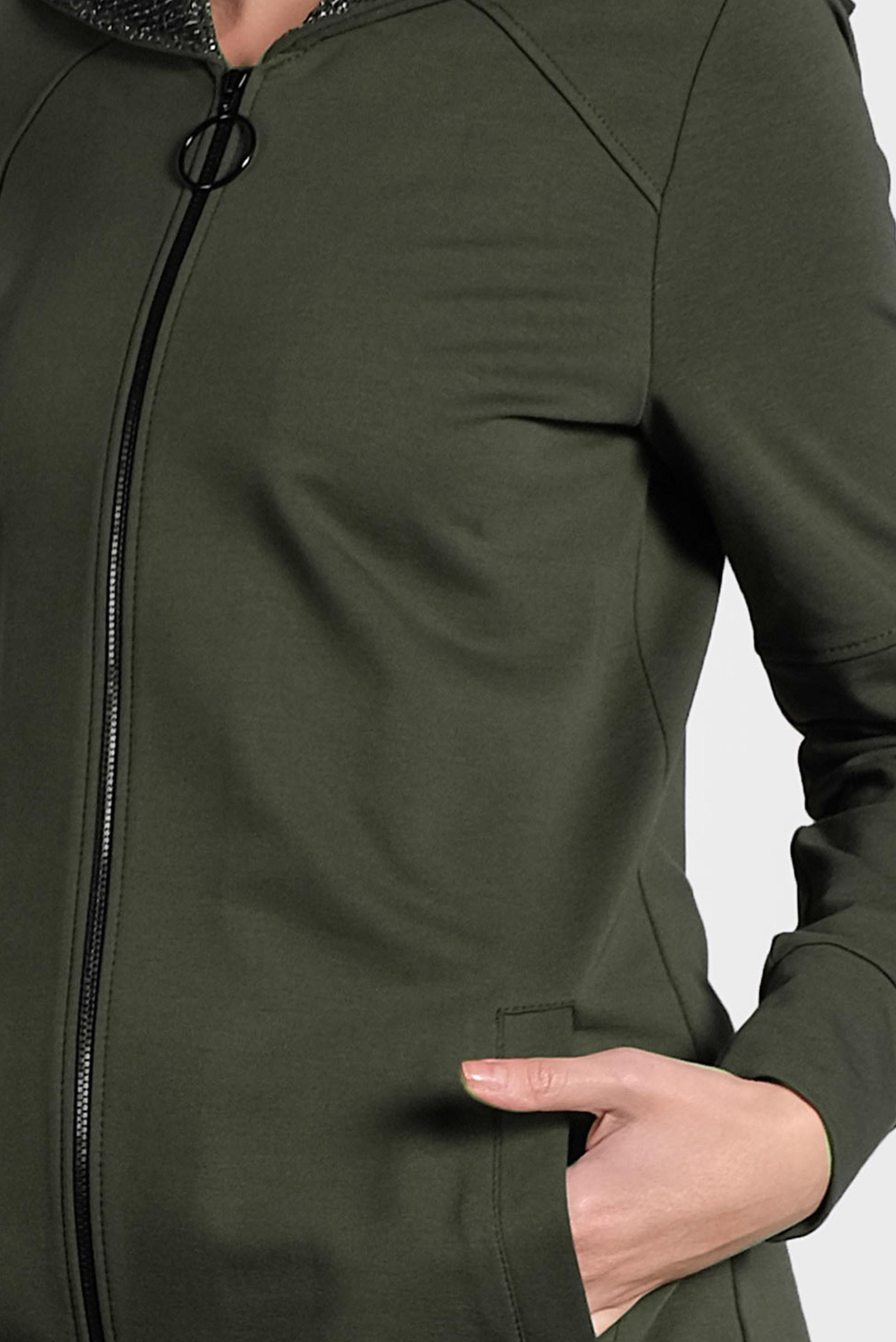 Vêtements hijab KAKI SURVÊTEMENT À CAPUCHE 40295