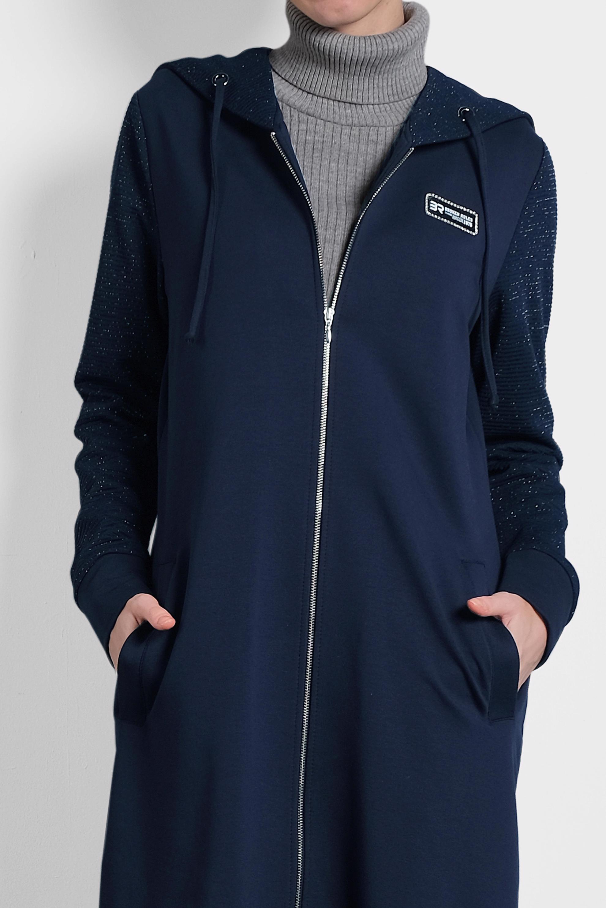 Tesettür giyim LACİVERT FERMUARLI EŞOFMAN TUNİK 40316