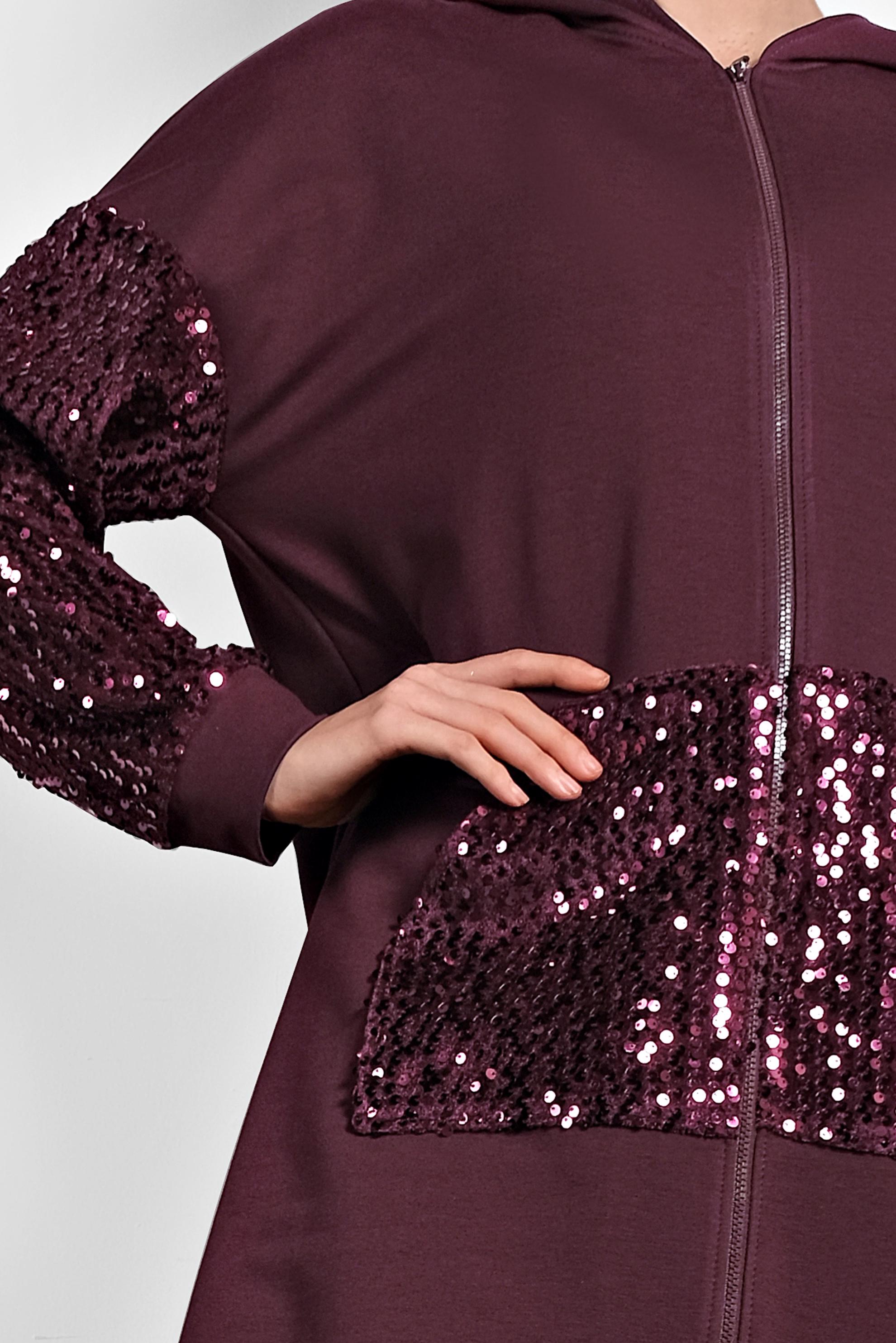 Vêtements hijab PRUNE SURVÊTEMENT À SEQUINS 40327 