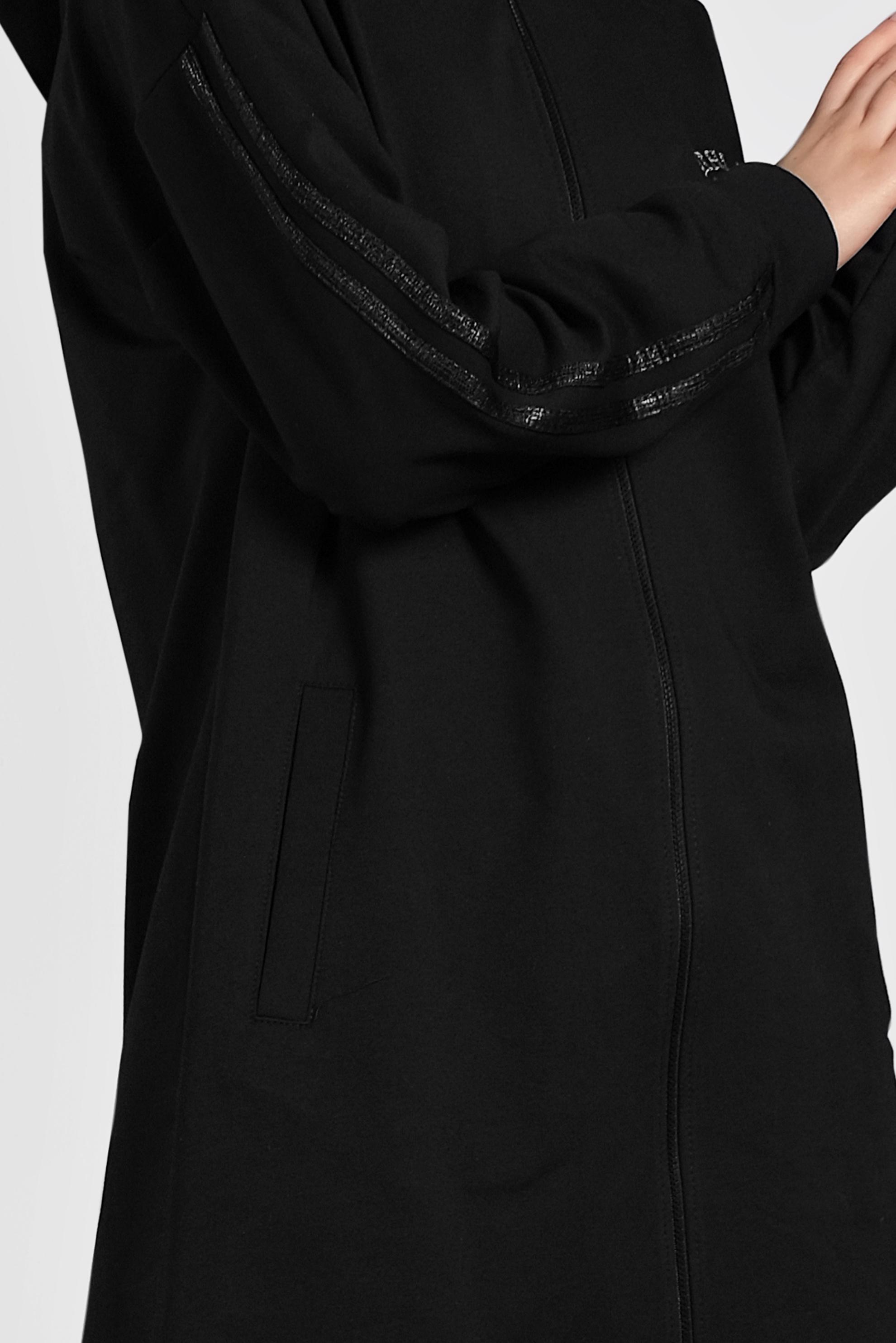 Hijab clothing BLACK STRIPPED TRACKSUIT 40344 