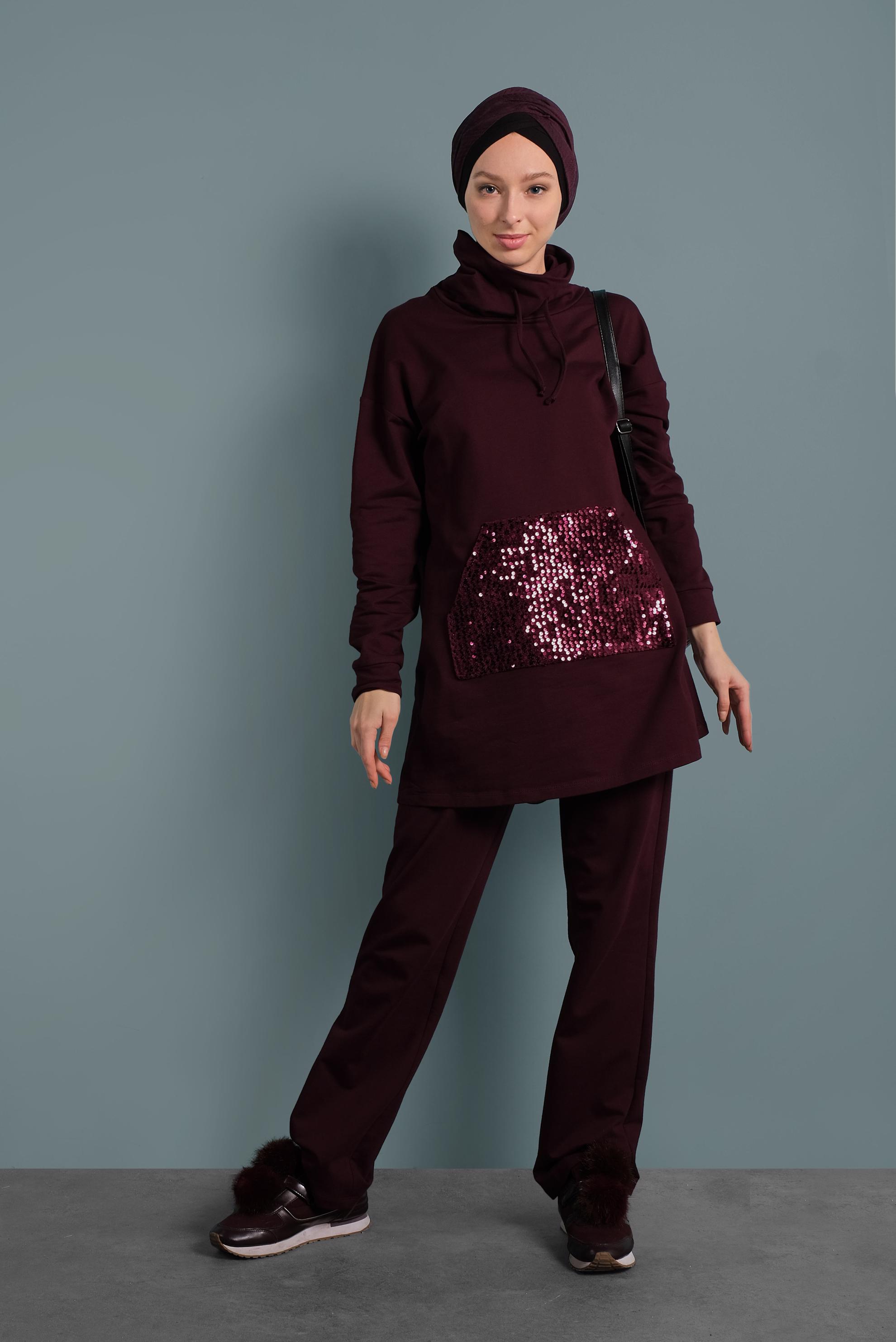 Hijab clothing DAMSON SEQUINED TRACKSUIT 40346 