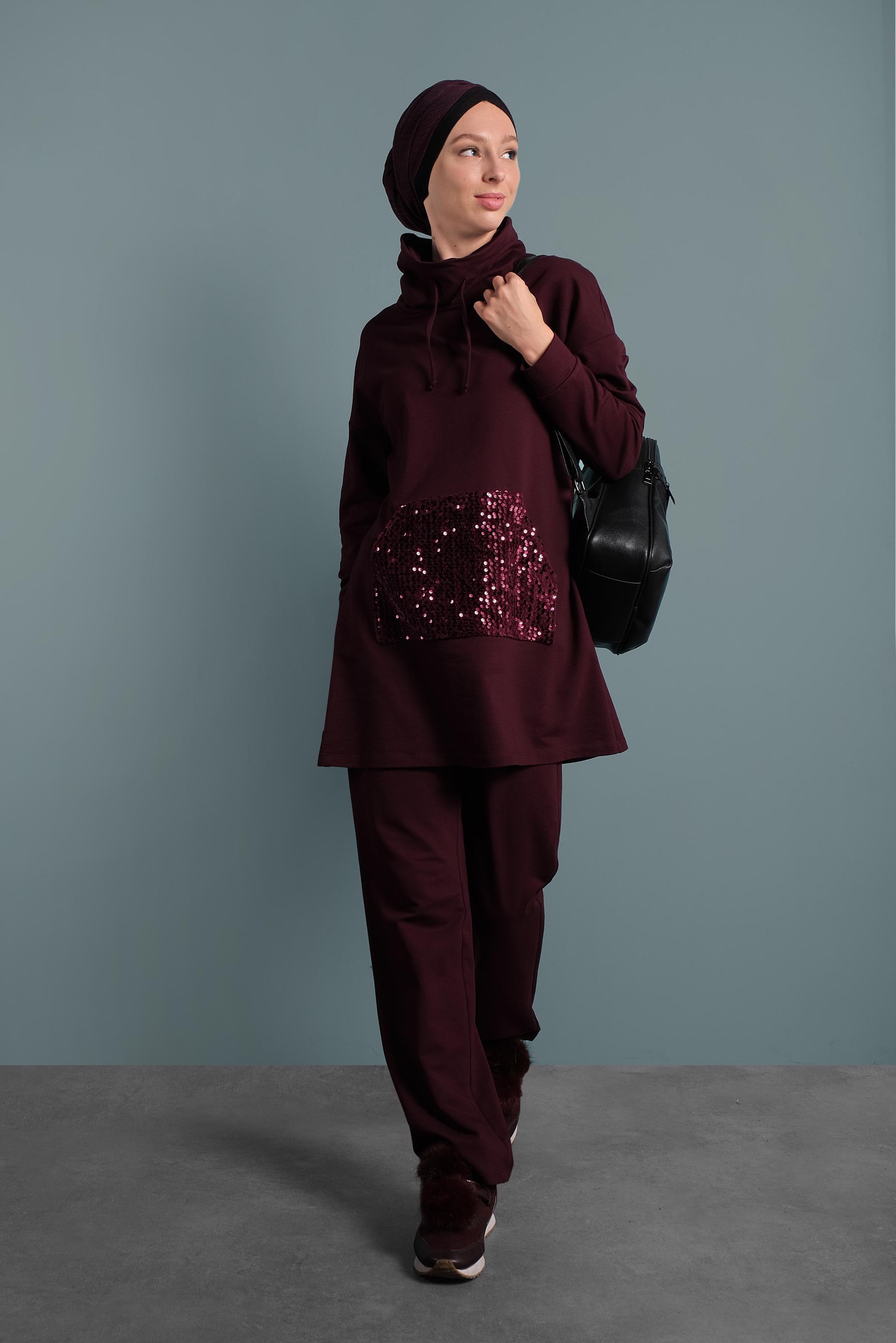 Hijab clothing DAMSON SEQUINED TRACKSUIT 40346 