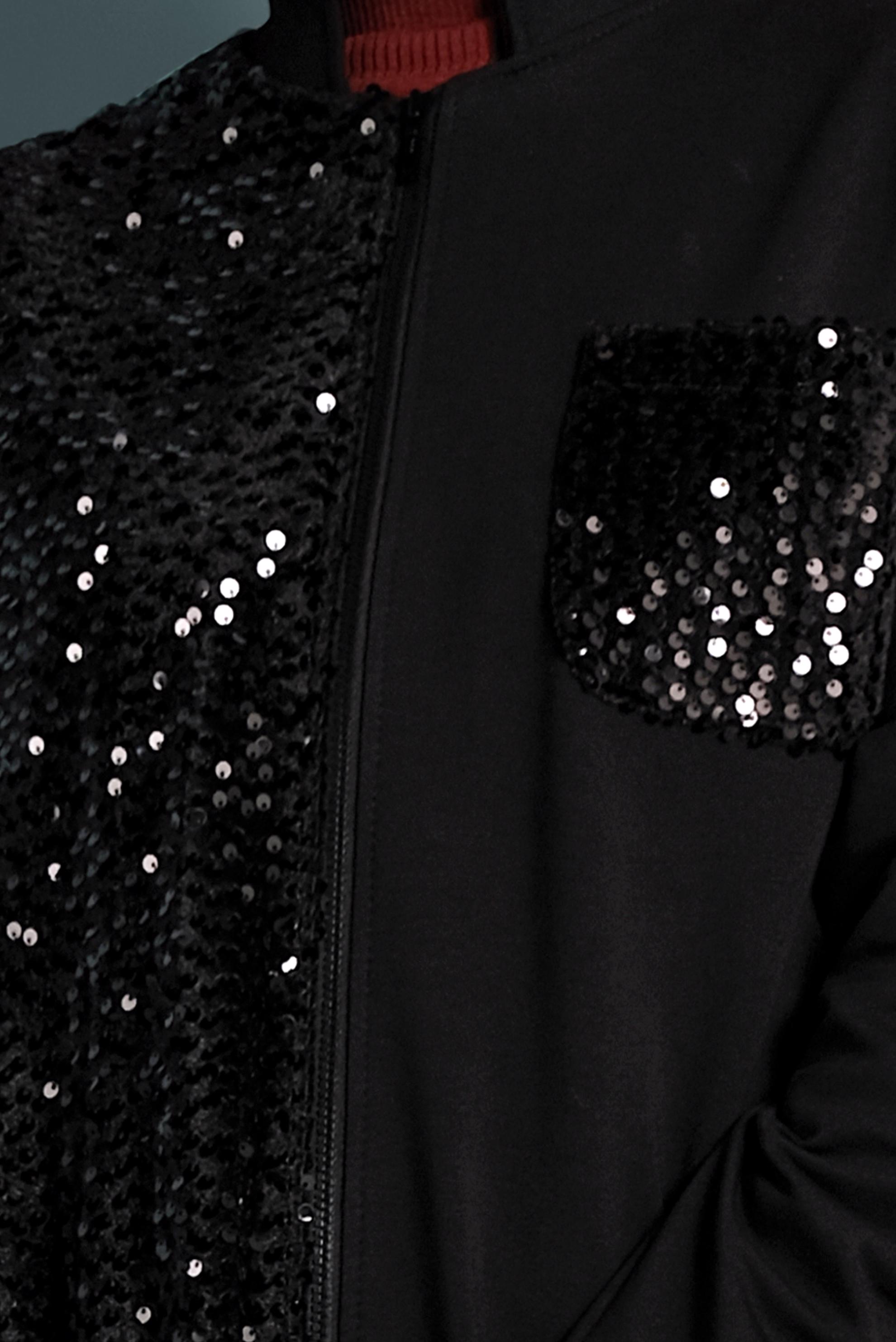 Tesettür giyim SİYAH PUL PAYETLİ EŞOFMAN TAKIMI 40348