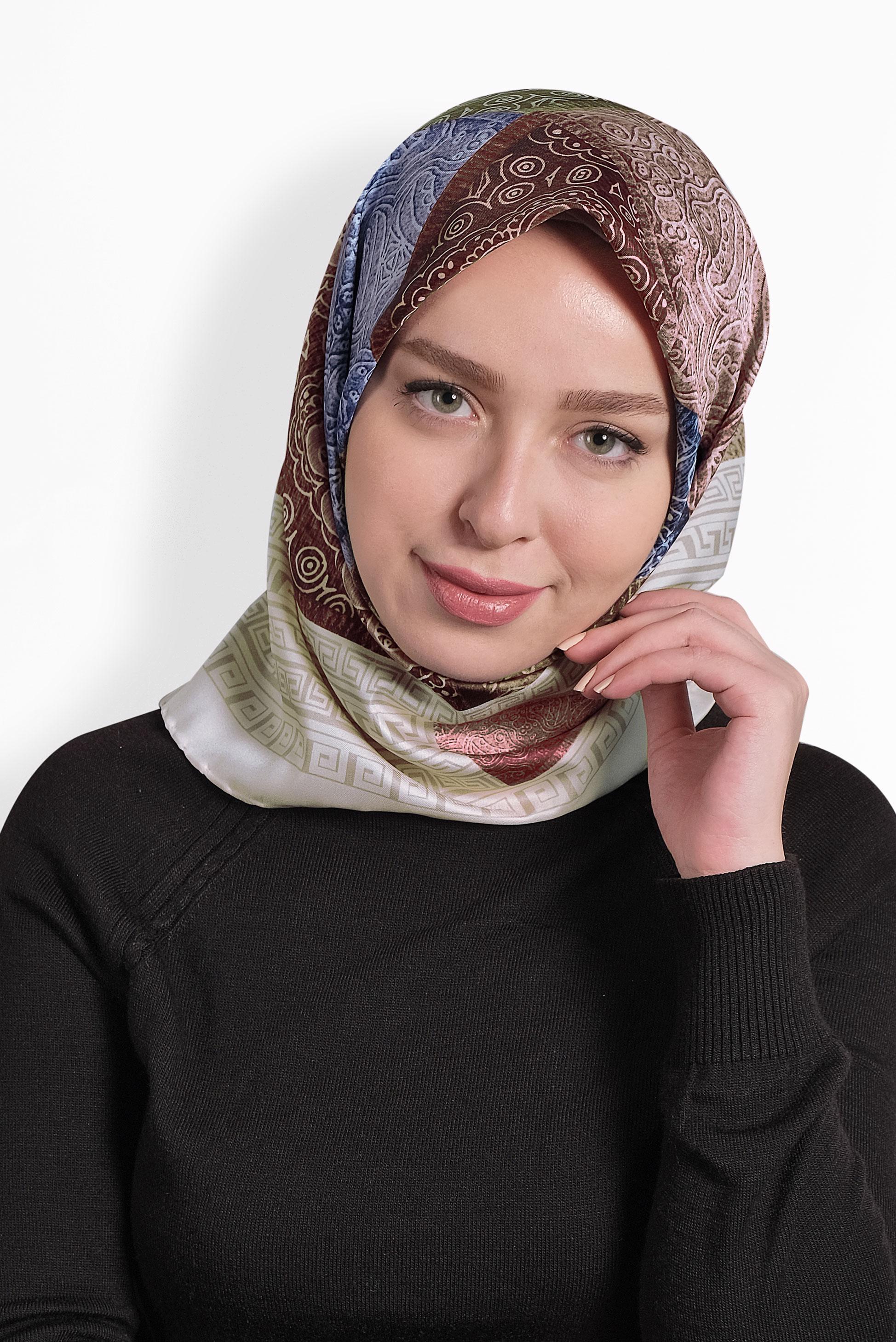 Hijab clothing BEIGE ALVİNA SCARF 8003 