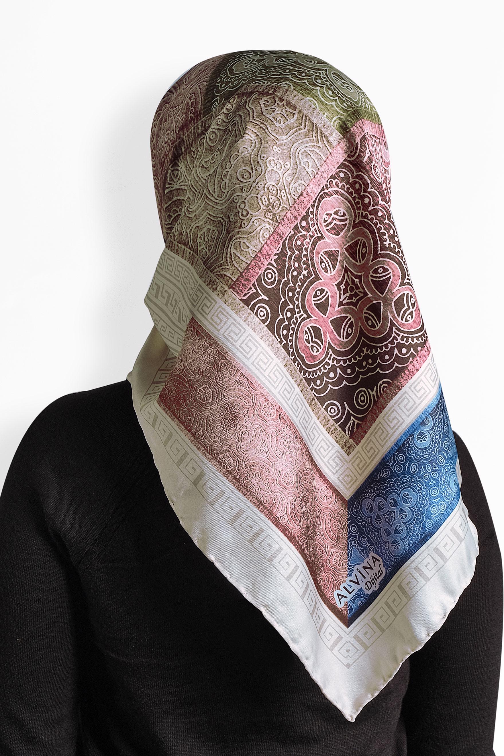 Hijab clothing BEIGE ALVİNA SCARF 8003 