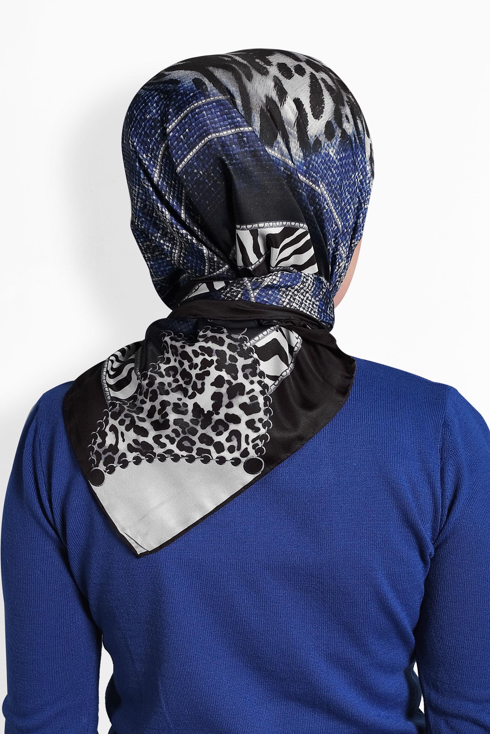 Hijab clothing BLACK ALVİNA SCARF 8006 