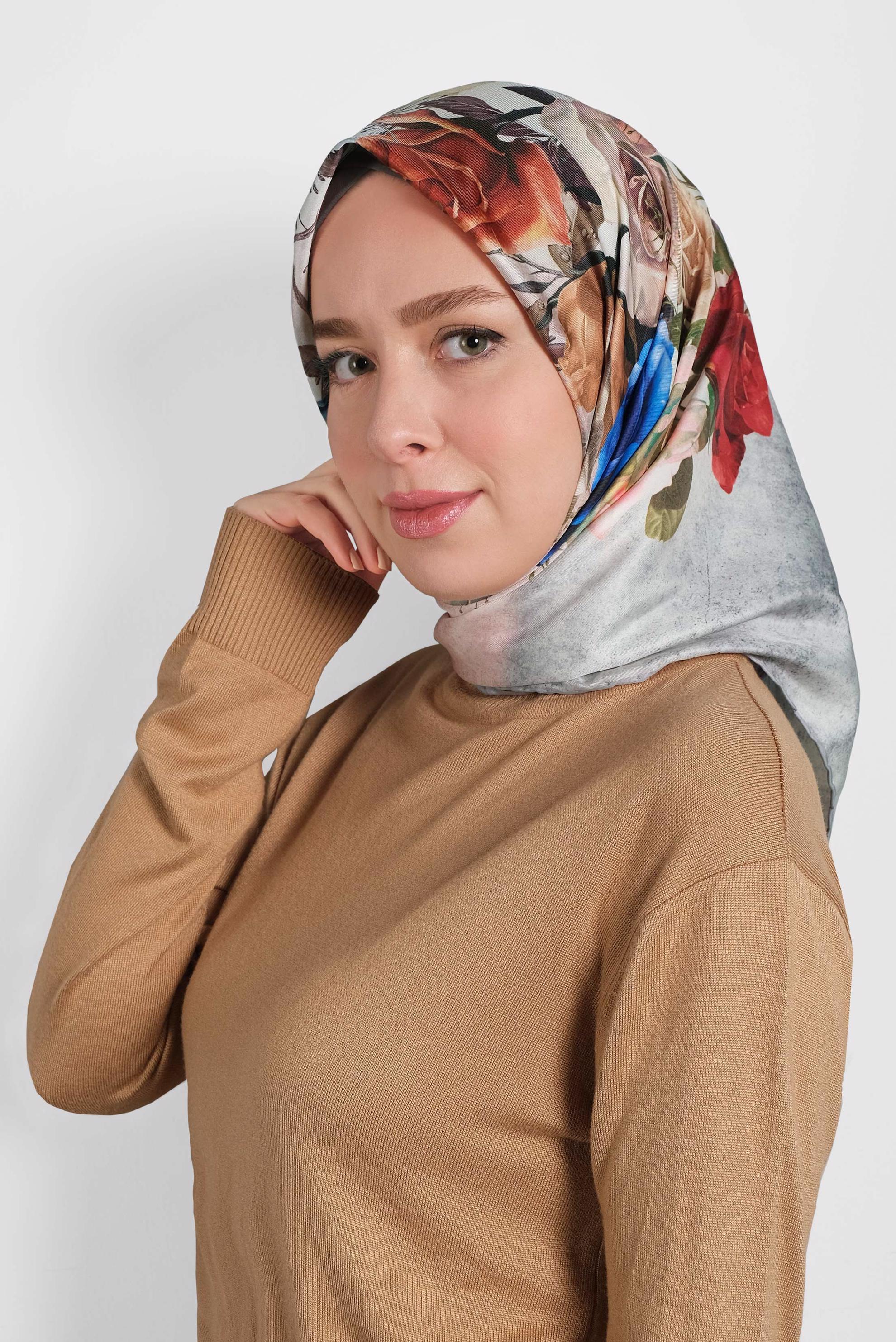 Hijab clothing BLACK ALVİNA SCARF 8008 