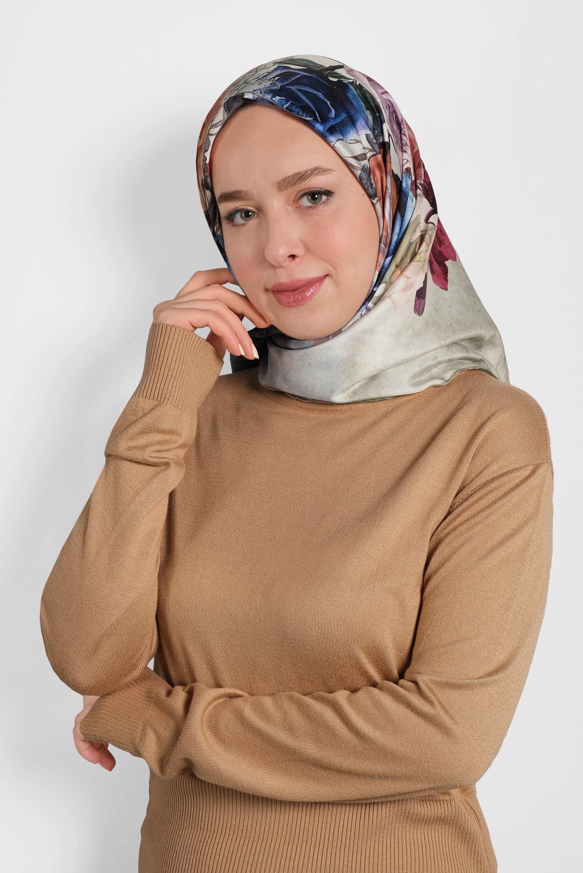 Hijab clothing MINK ALVİNA SCARF 8008 