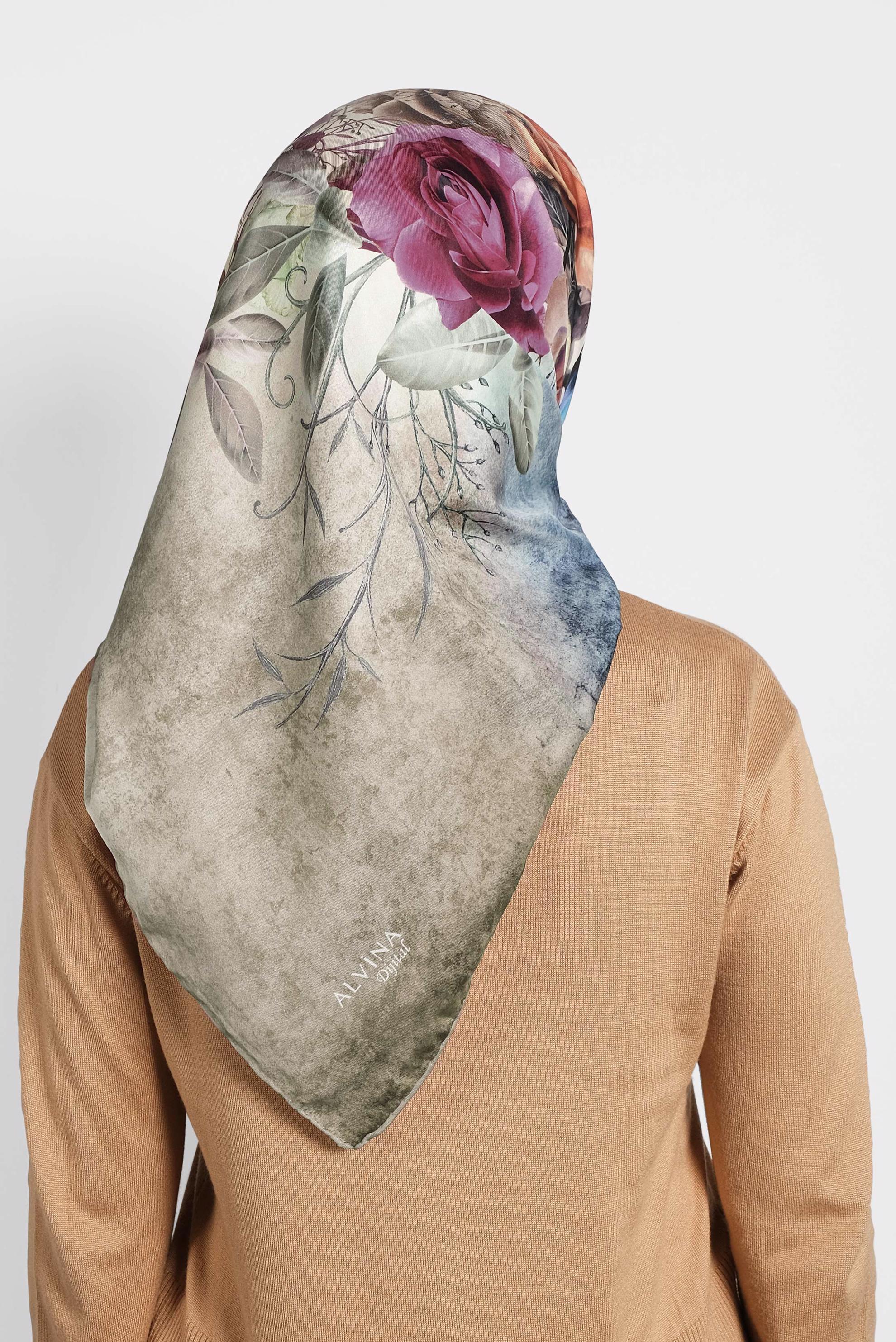 Hijab clothing MINK ALVİNA SCARF 8008 