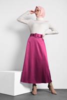 KEMERLİ SATEN ETEK 60040