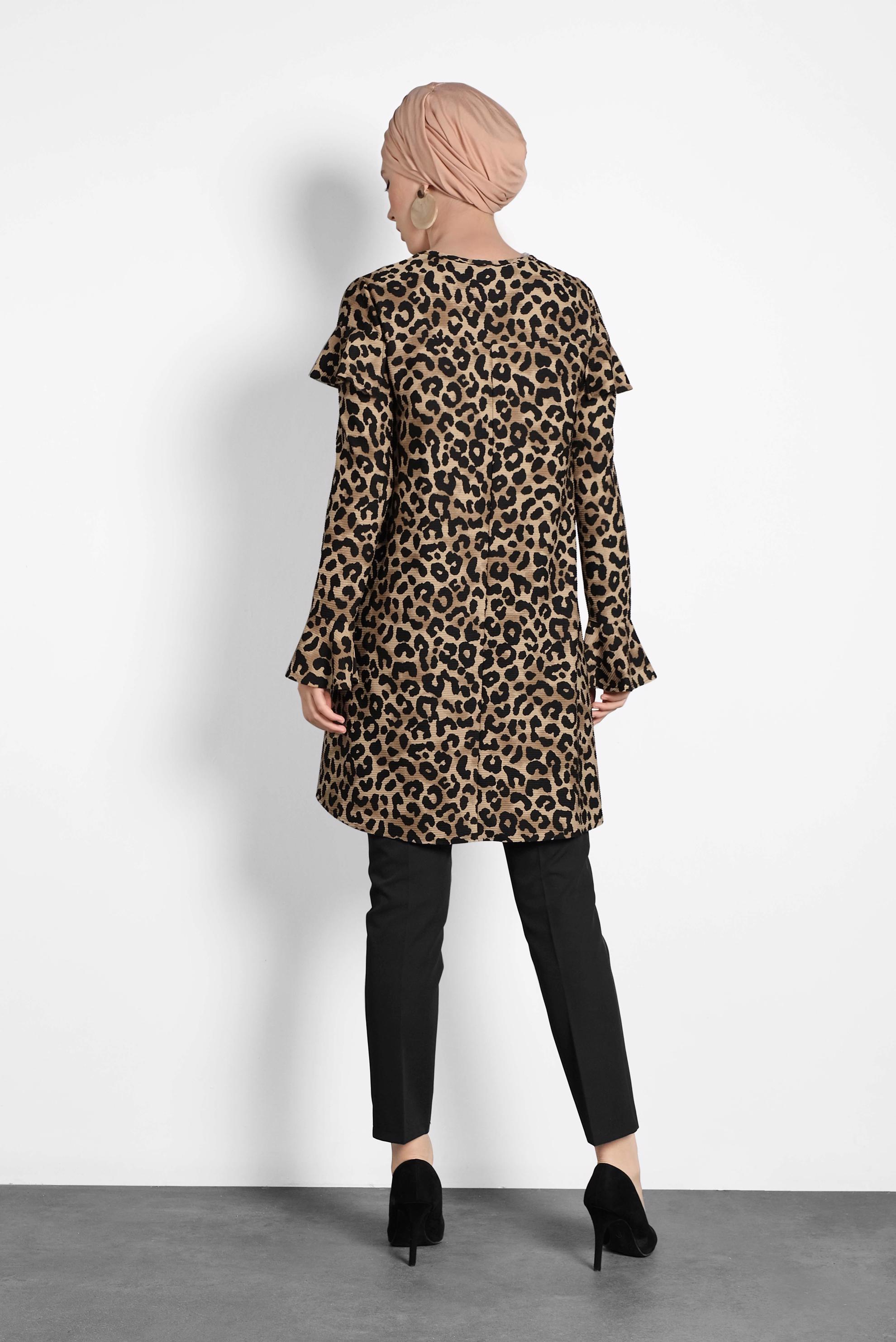 Tesettür giyim SİYAH DAR PAÇA ARA BEL PANTOLON 70016