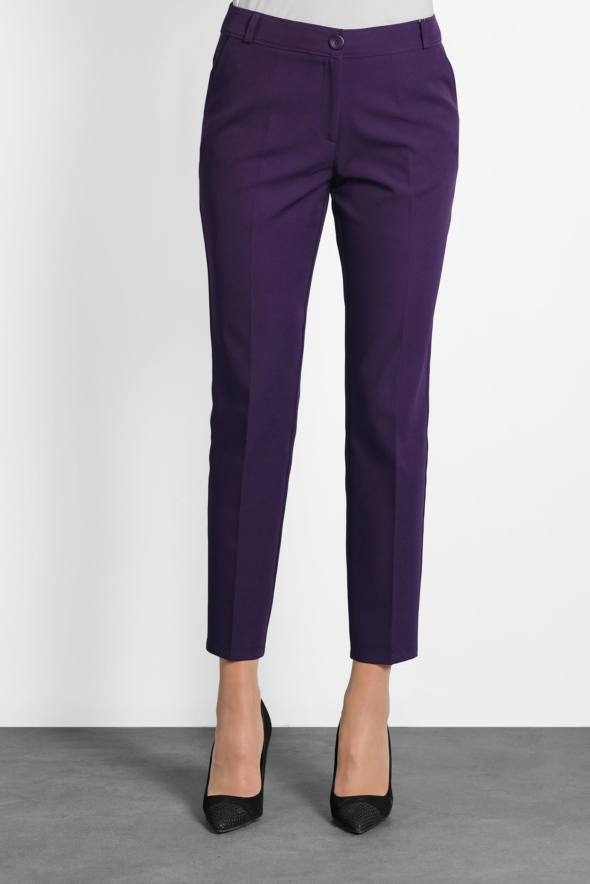 Tesettür giyim MOR DAR PAÇA ARA BEL PANTOLON 70016