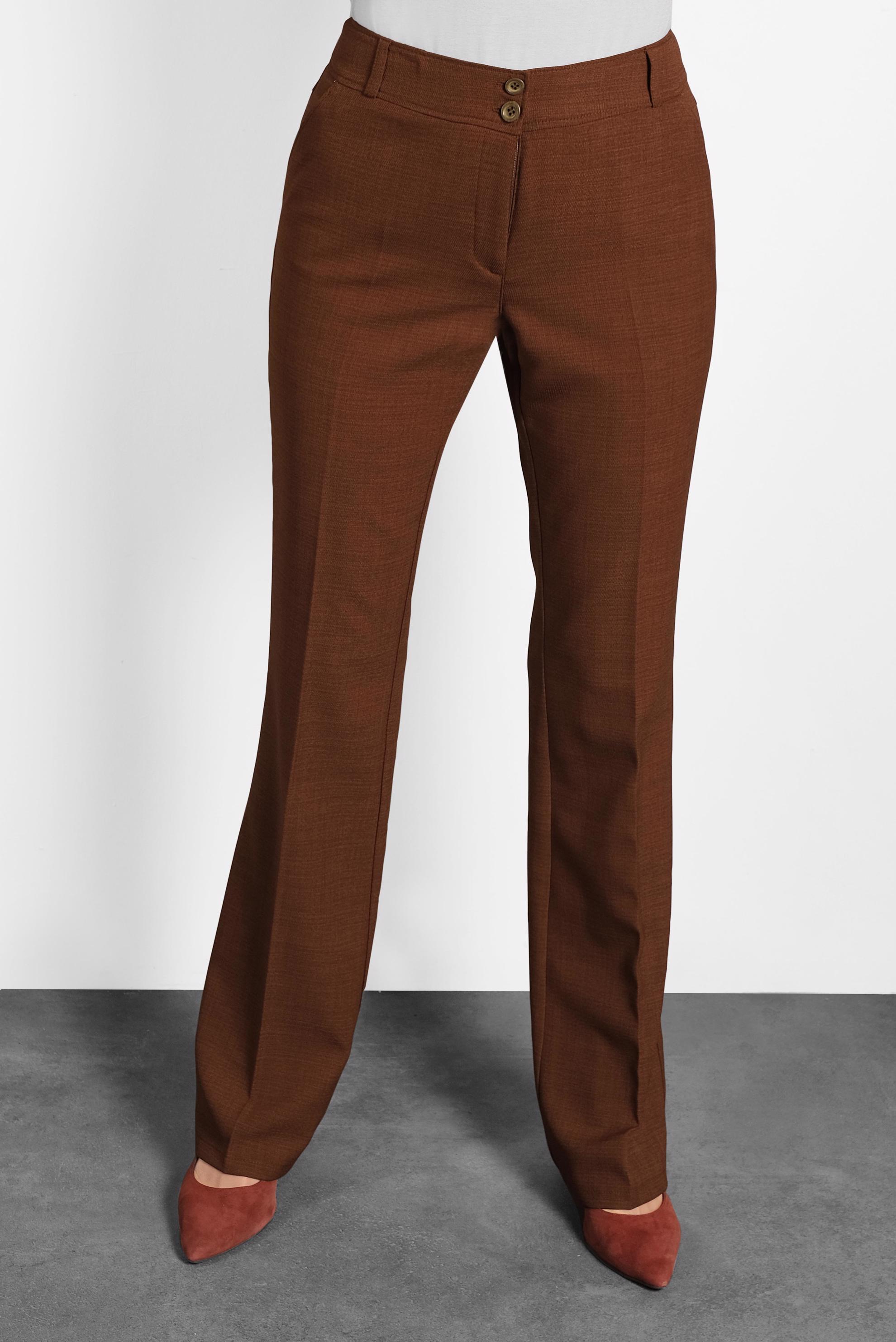 Tesettür giyim TURUNCU BOL PAÇA DÜĞMELİ PANTOLON 70017