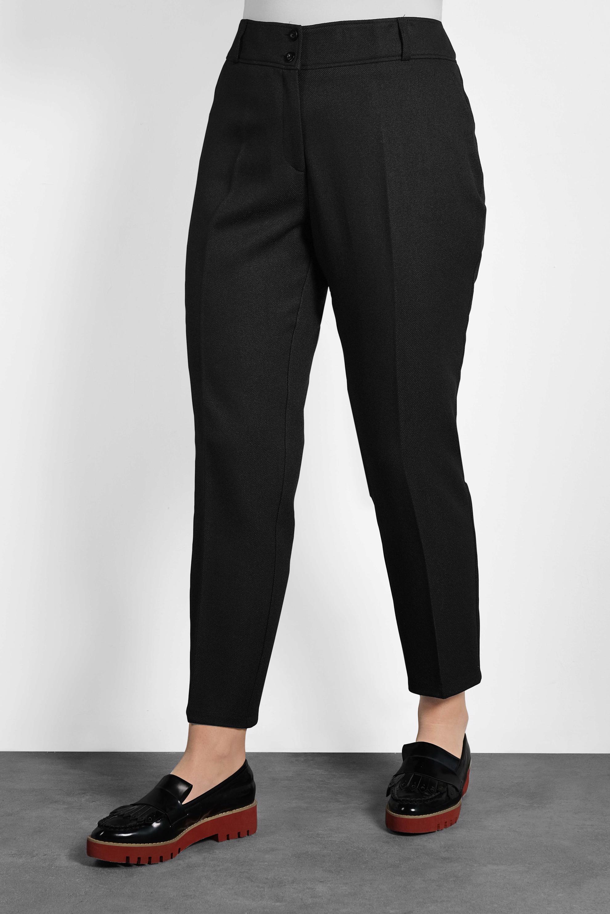 Vêtements hijab NOIR PANTALON À COUPE CARROTTE 70019 