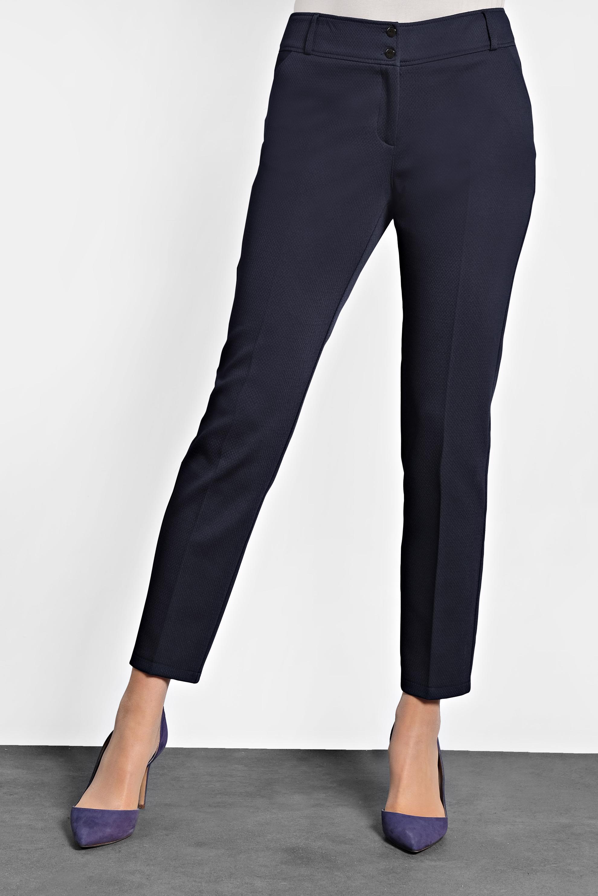 Tesettür giyim LACİVERT DÜĞMELİ DAR PAÇA PANTOLON 70022 