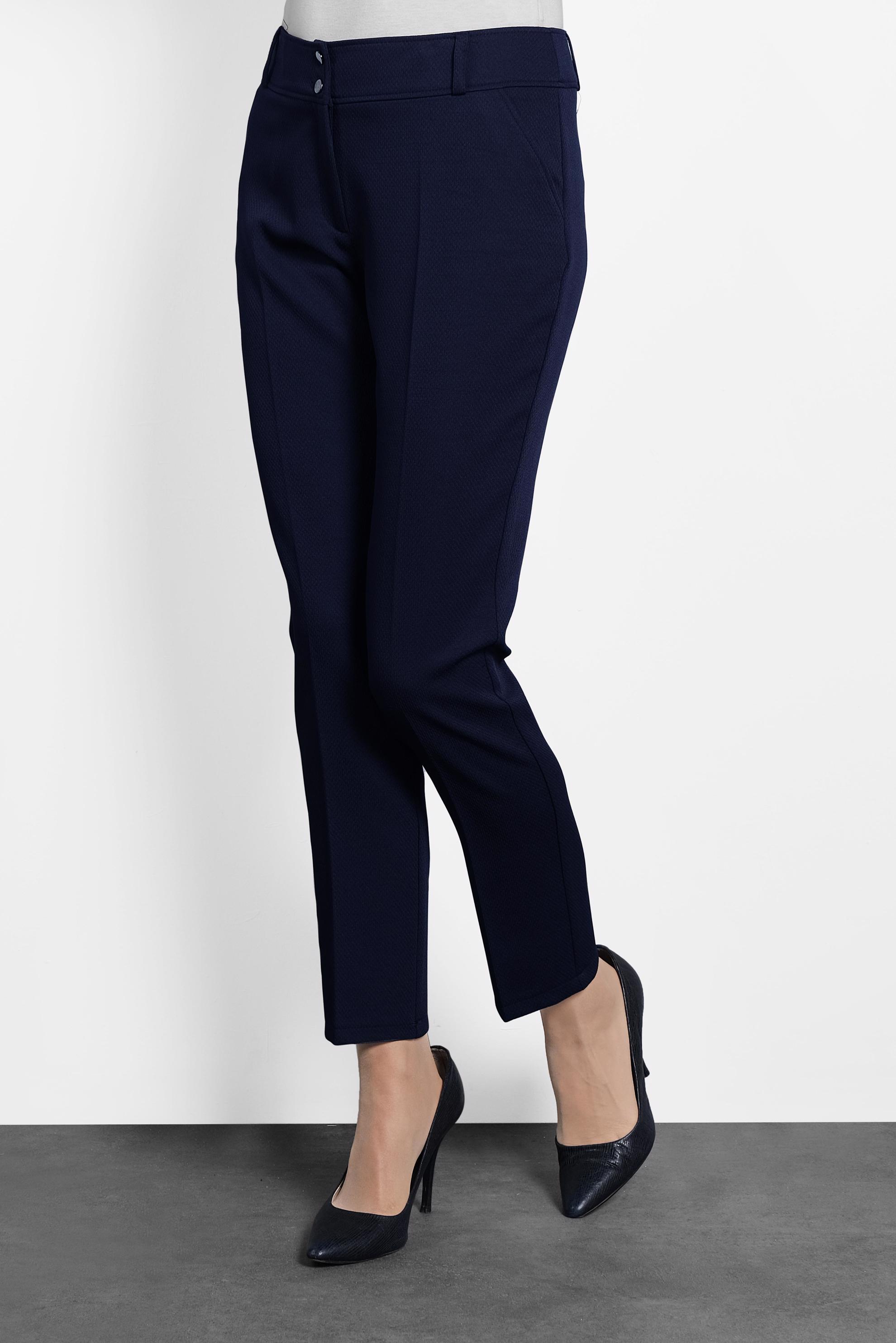 Tesettür giyim LACİVERT DÜĞMELİ DAR PAÇA PANTOLON 70022 