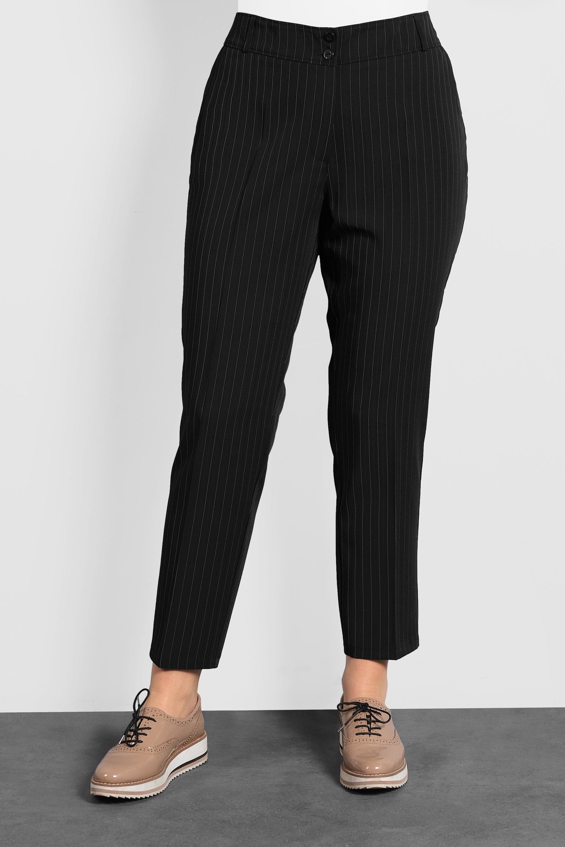 Hijab clothing BLACK STRIPPED PANTS 70036