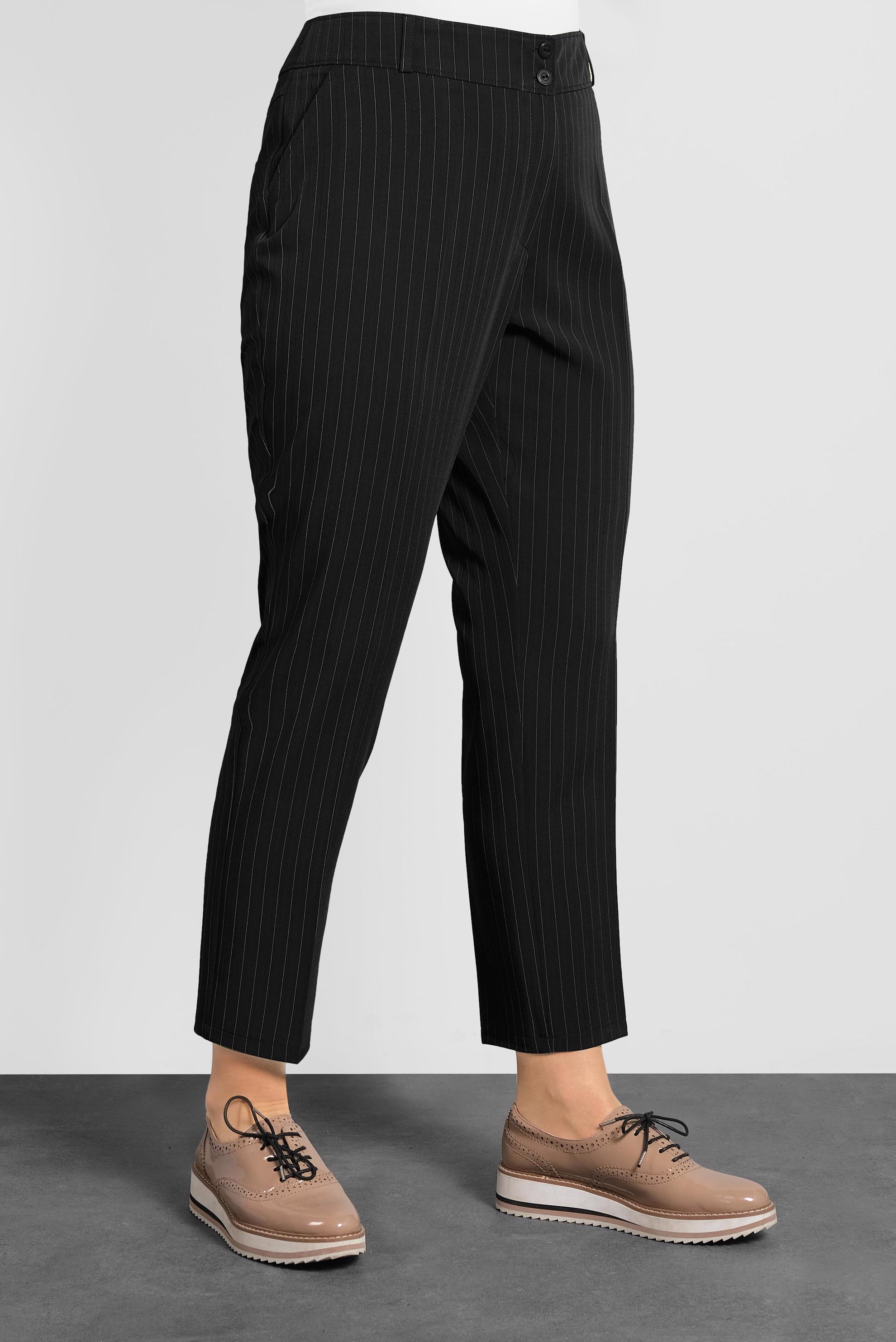 Hijab clothing BLACK STRIPPED PANTS 70036