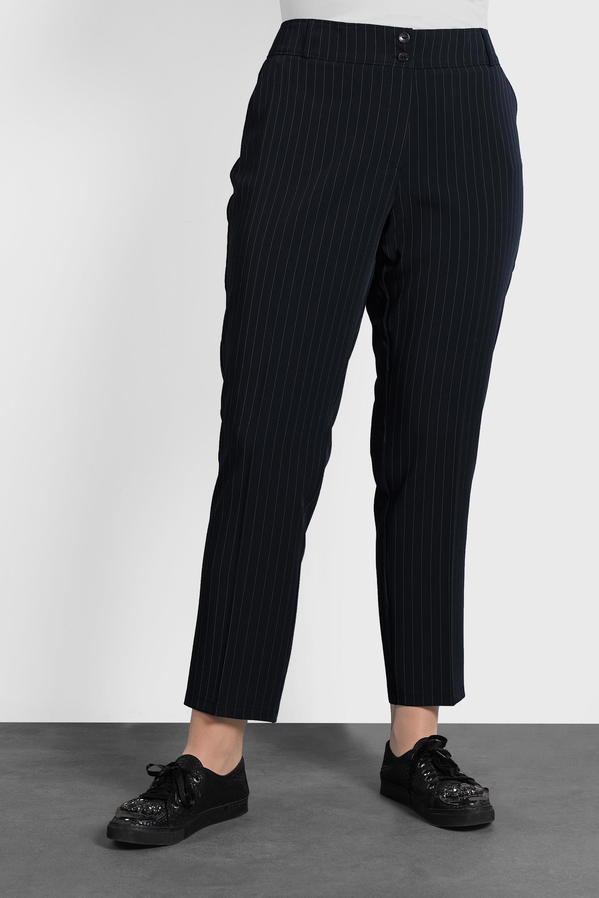 Hijab clothing NAVY BLUE STRIPPED PANTS 70036