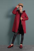 FAUX-FUR-TRIM HOODED PARKA 90020 