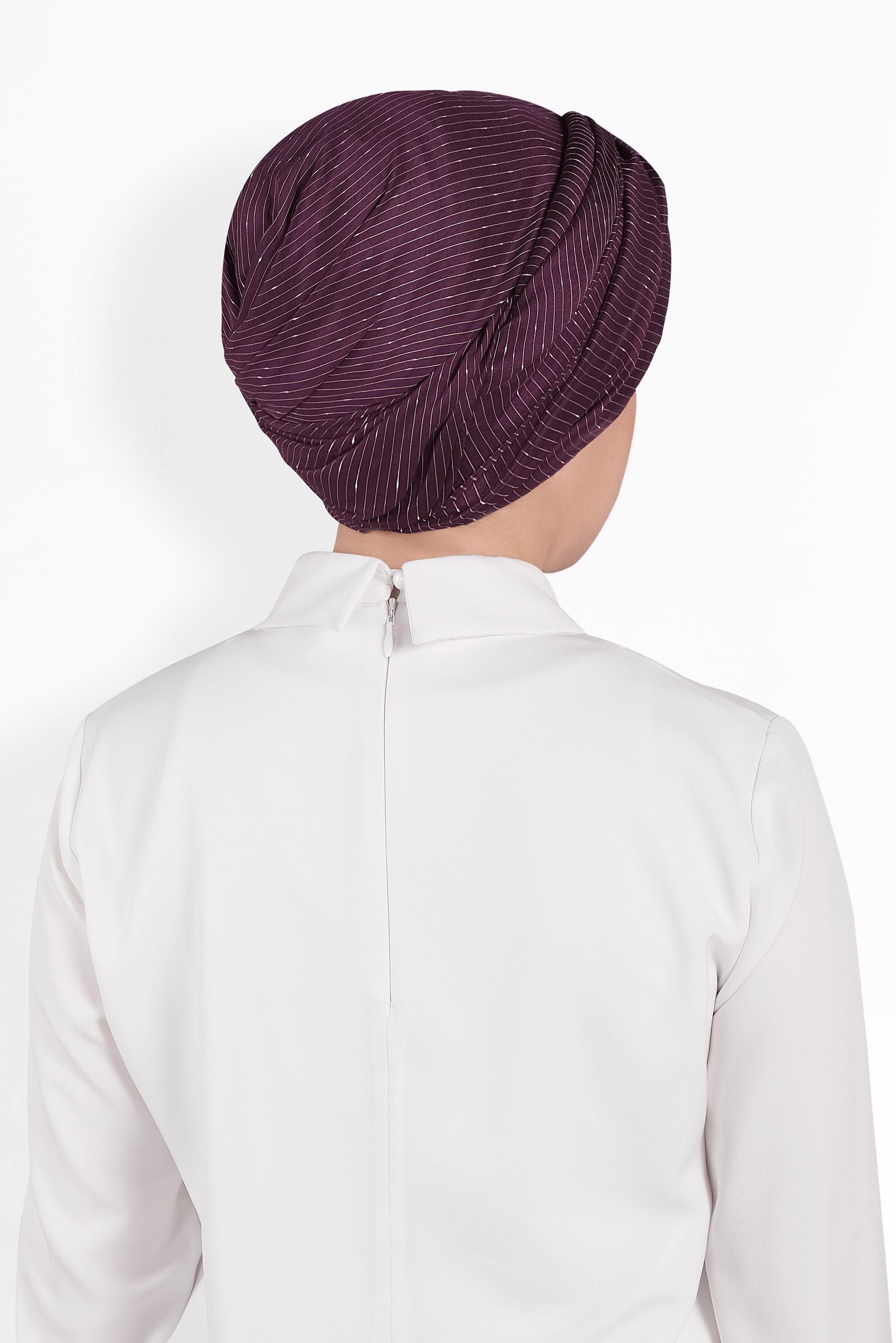 Tesettür giyim MÜRDÜM ALVİNA NOPE ŞAL 8010 