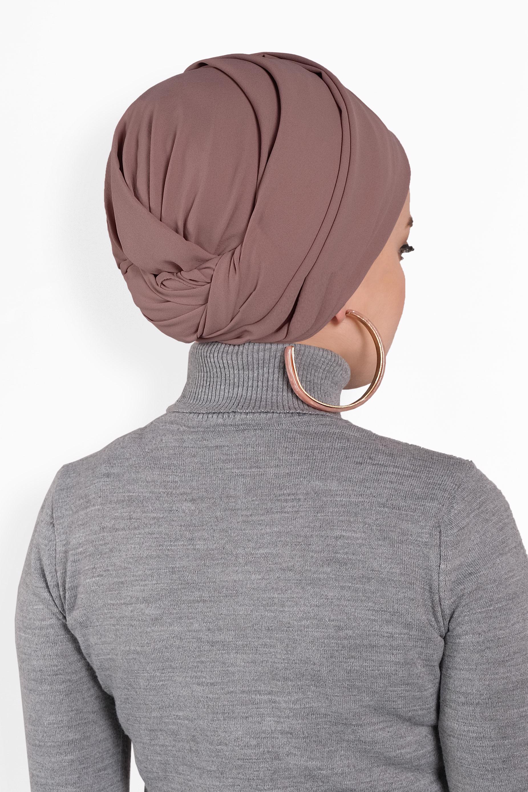 Tesettür giyim PUDRA ALVİNA ARYA ŞAL 8011 