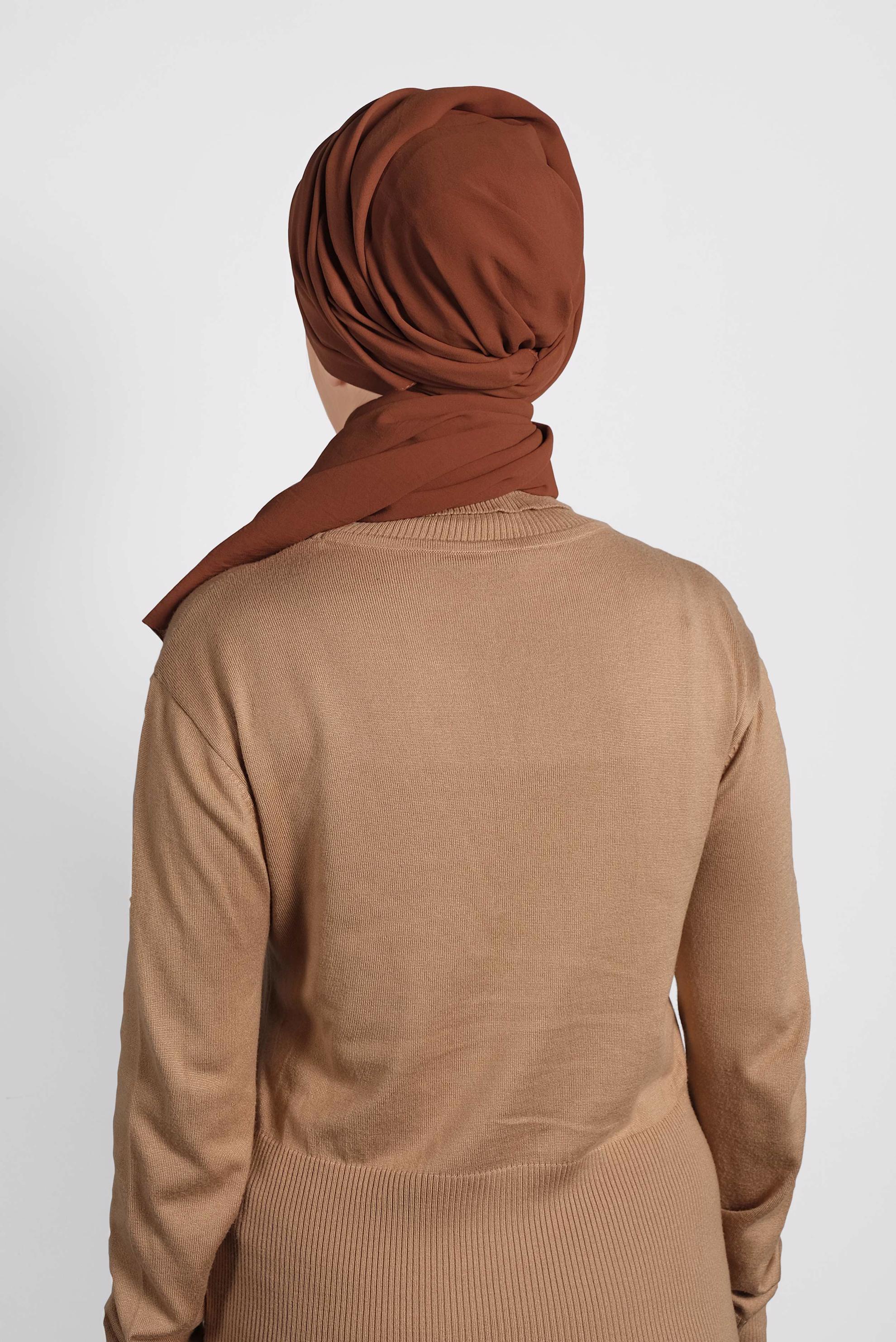 Tesettür giyim TABA ALVİNA ARYA ŞAL 8011 