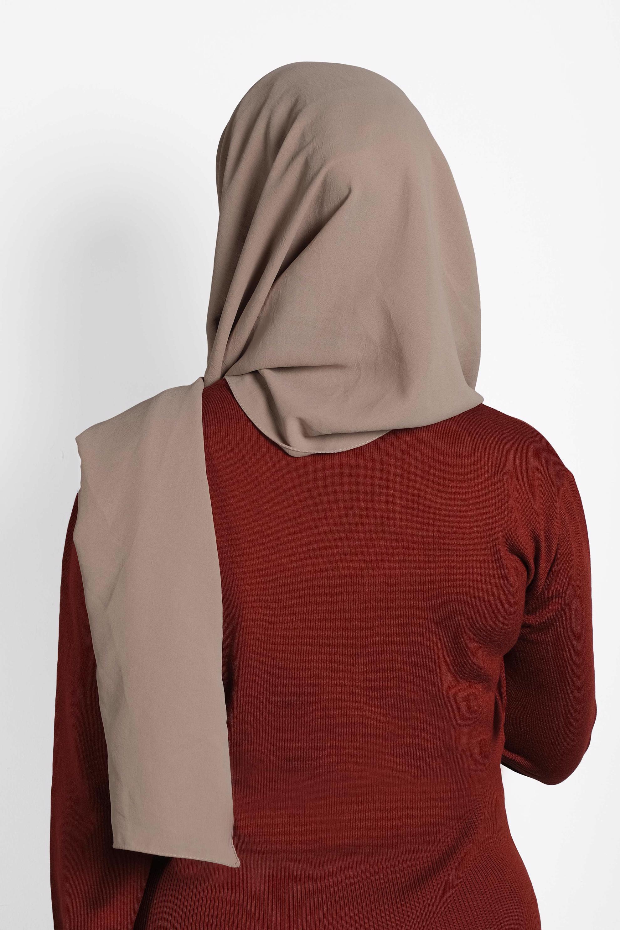 Tesettür giyim VİZON ALVİNA ARYA ŞAL 8011 