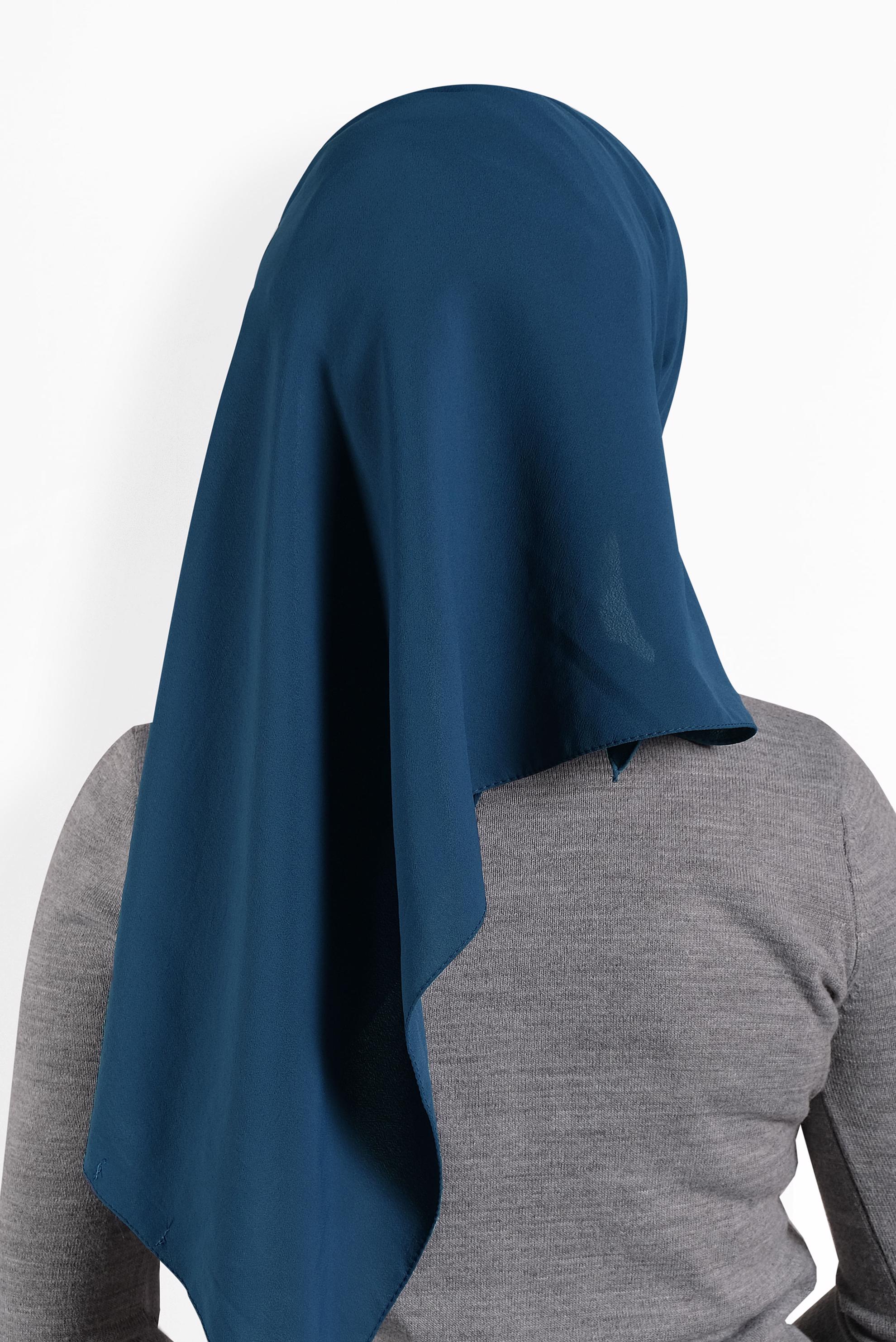 Tesettür giyim LACİVERT ALVİNA ARYA ŞAL 8011 