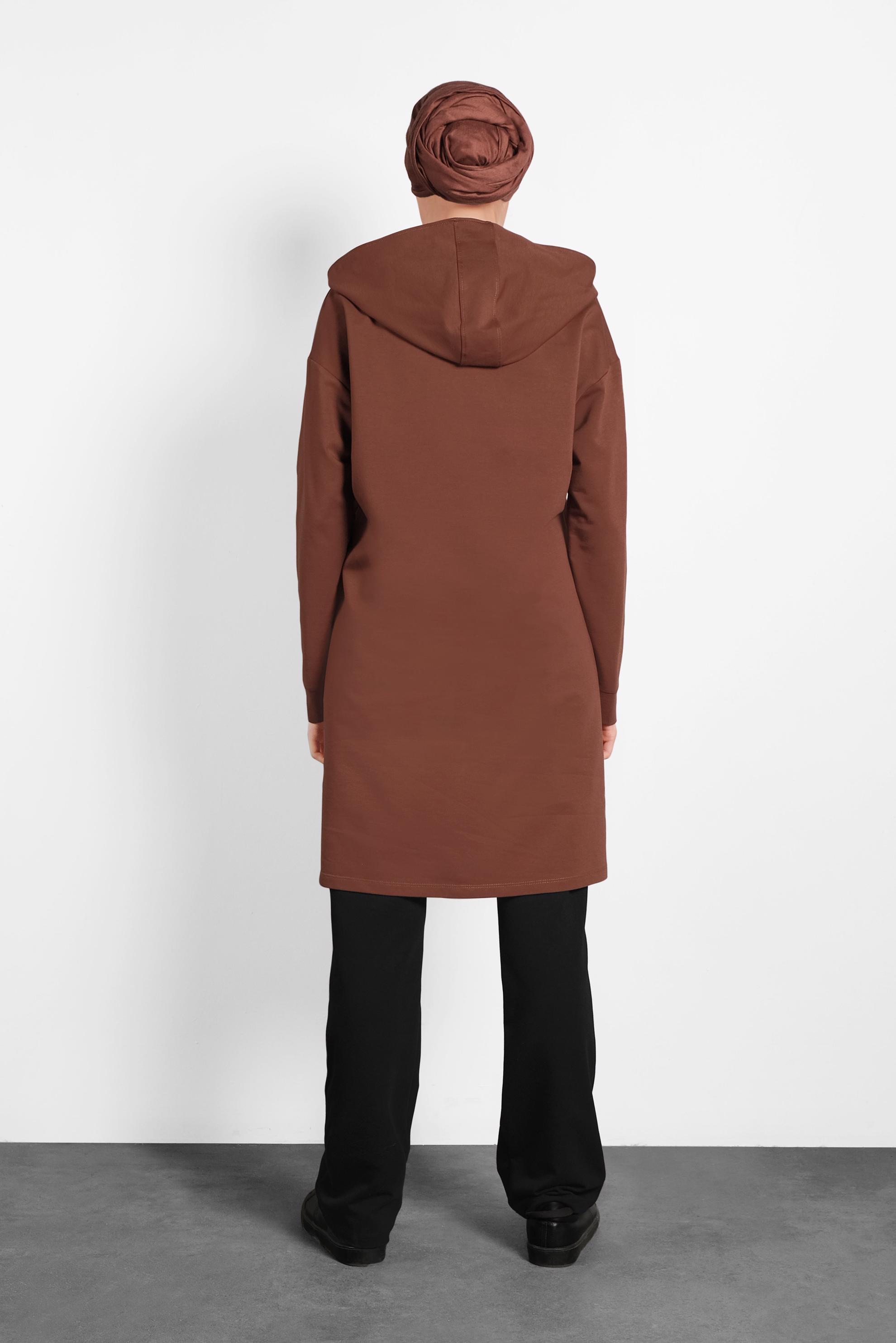 Vêtements hijab ROUGE BORDEAUX SURVÊTEMENT À IMPRIMÉ 40227 