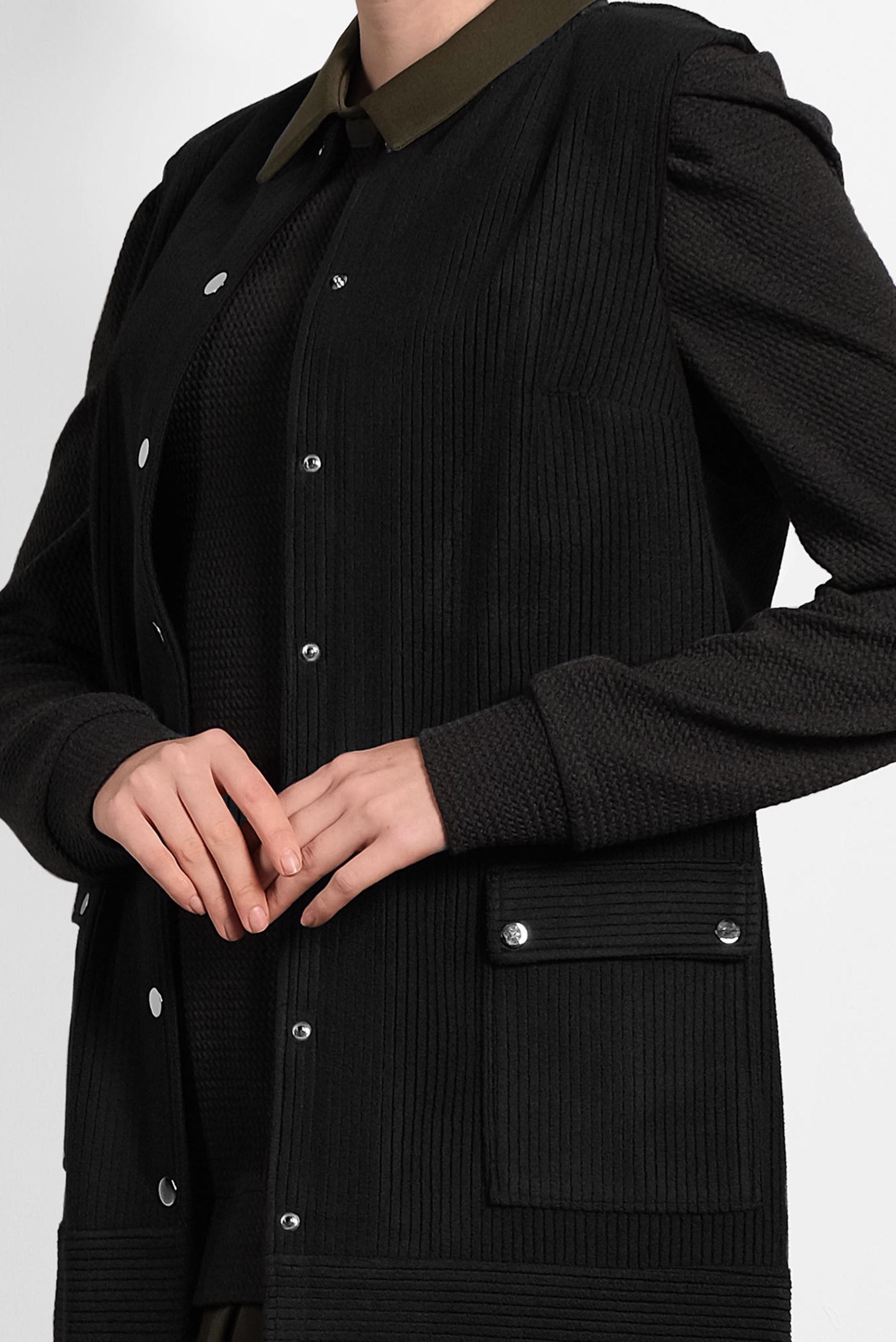 Hijab clothing BLACK CORDUROY VEST 40352 