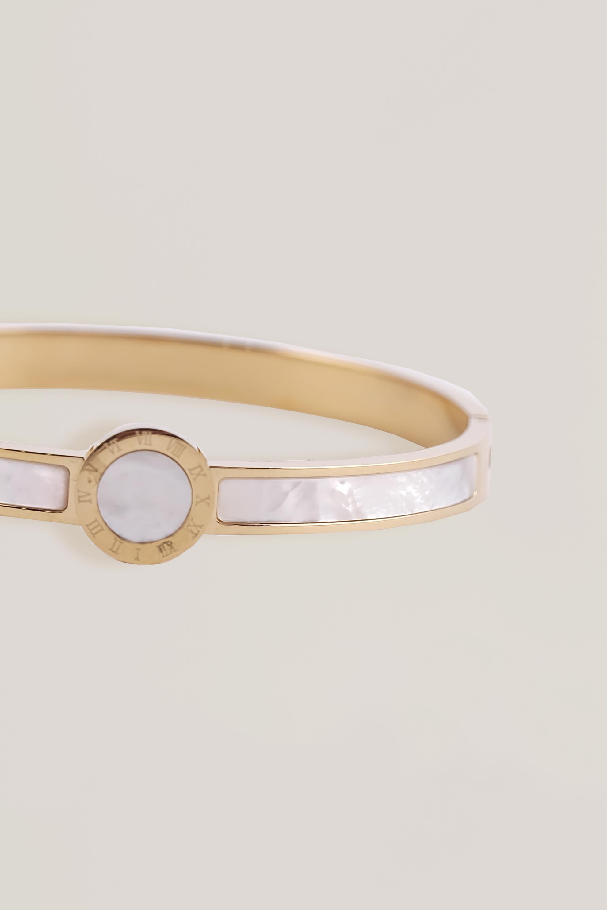 Hijab clothing GOLD ALVINA STEEL BANGLE BRACELET 2004