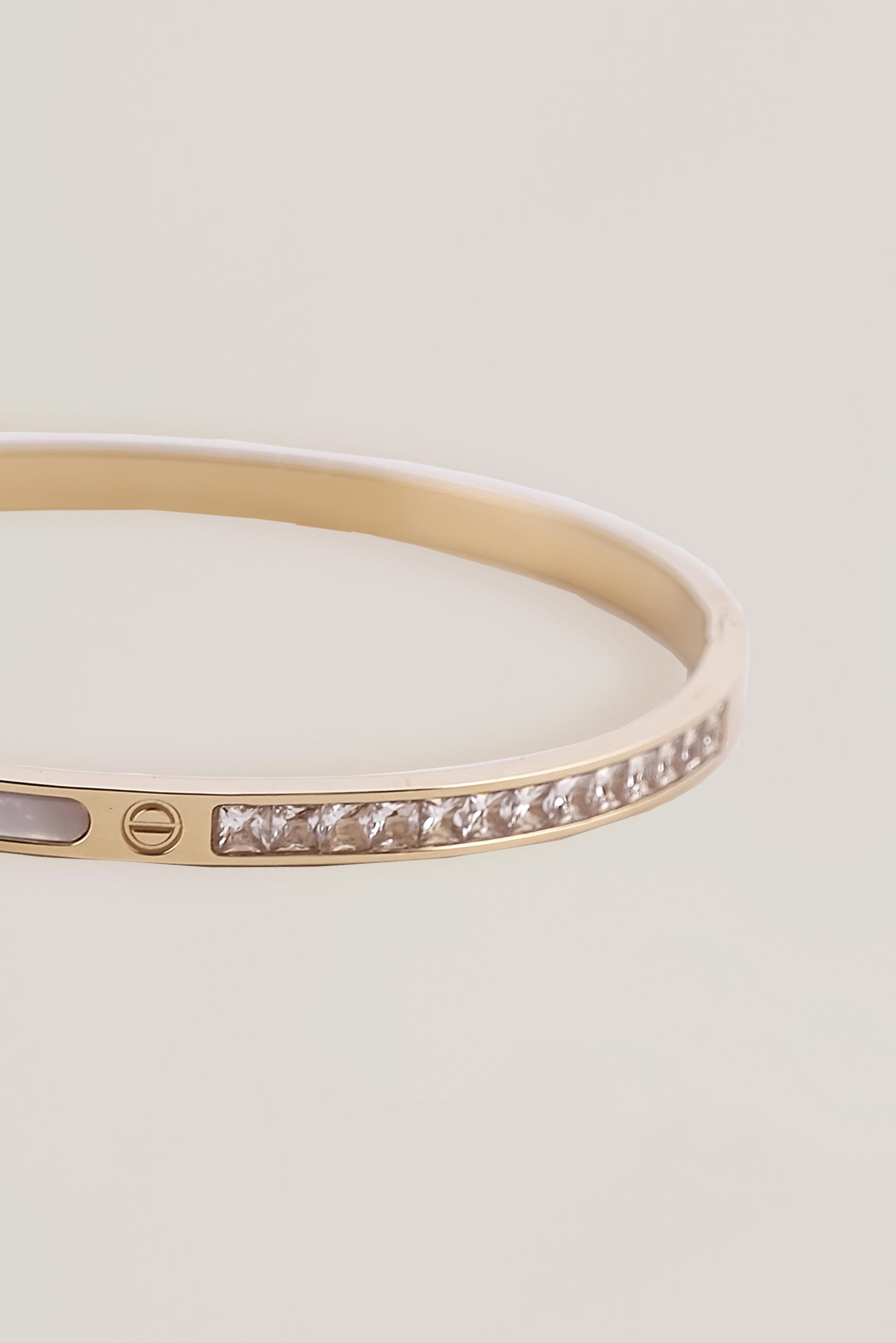 Tesettür giyim ALTIN ALVİNA ÇELİK BİLEKLİK 2006 