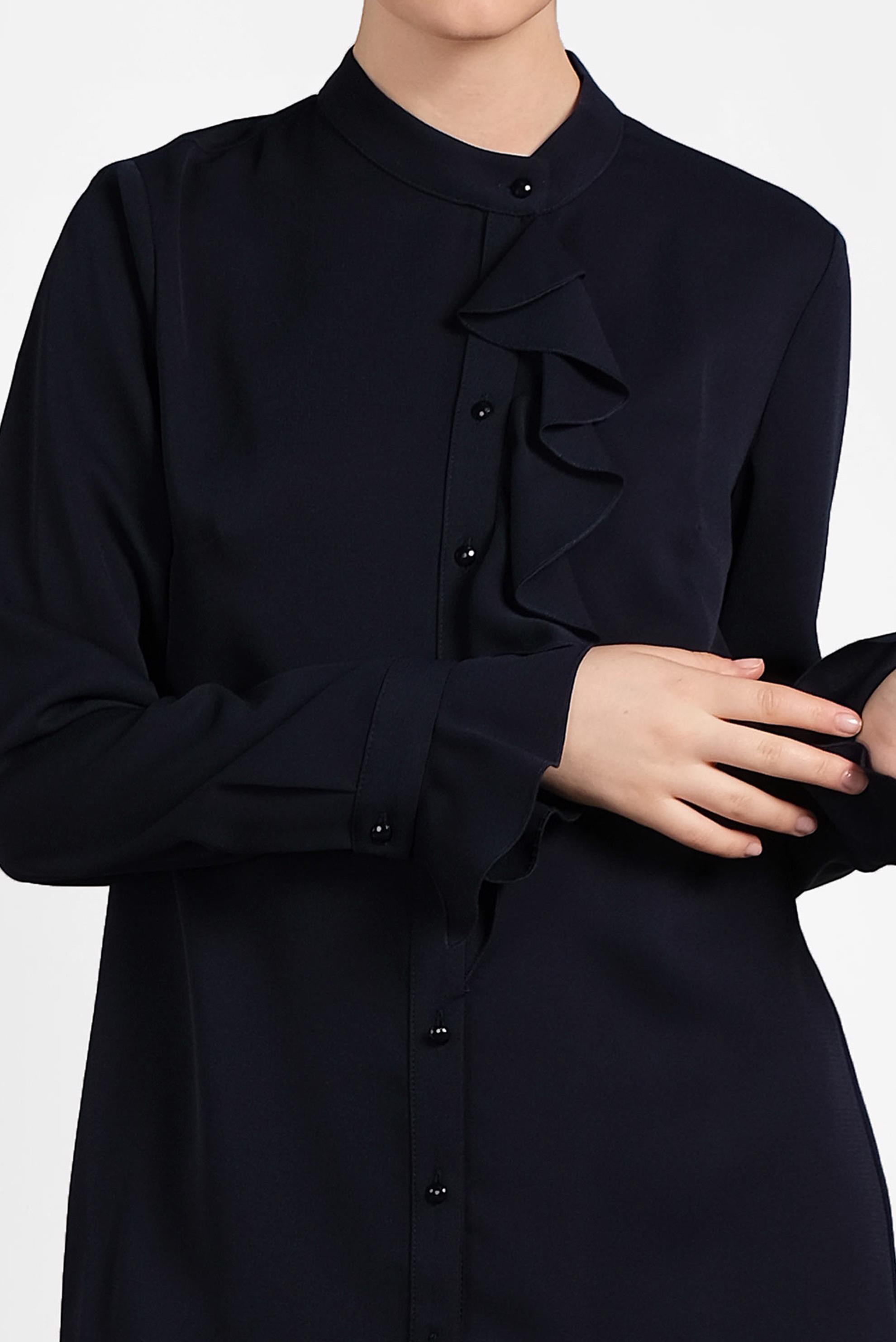 Hijab clothing NAVY BLUE 4459 PORTRE BLUZ 38/44 TEK40