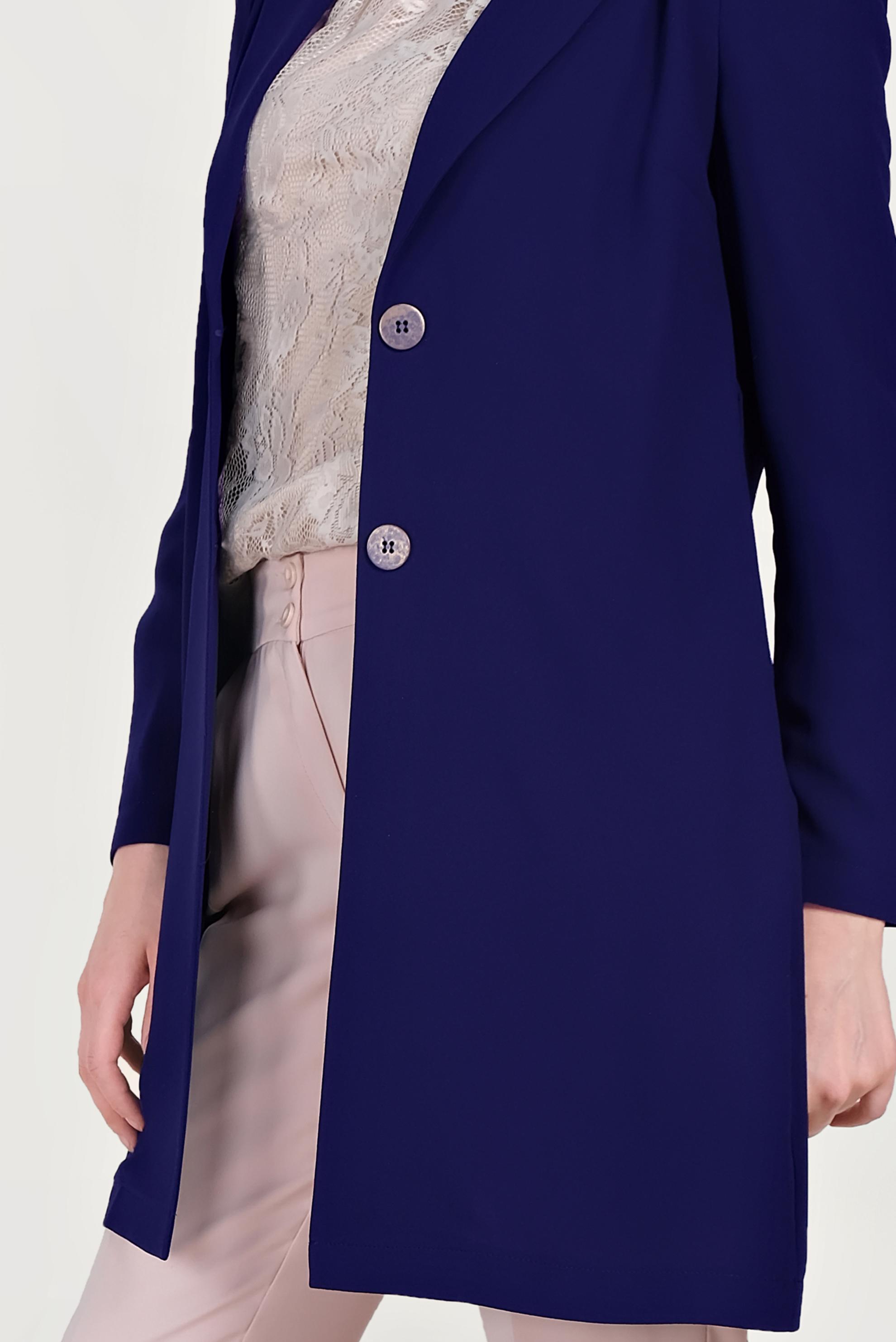 Tesettür giyim LACİVERT DÜĞMELİ CEKET 40617 