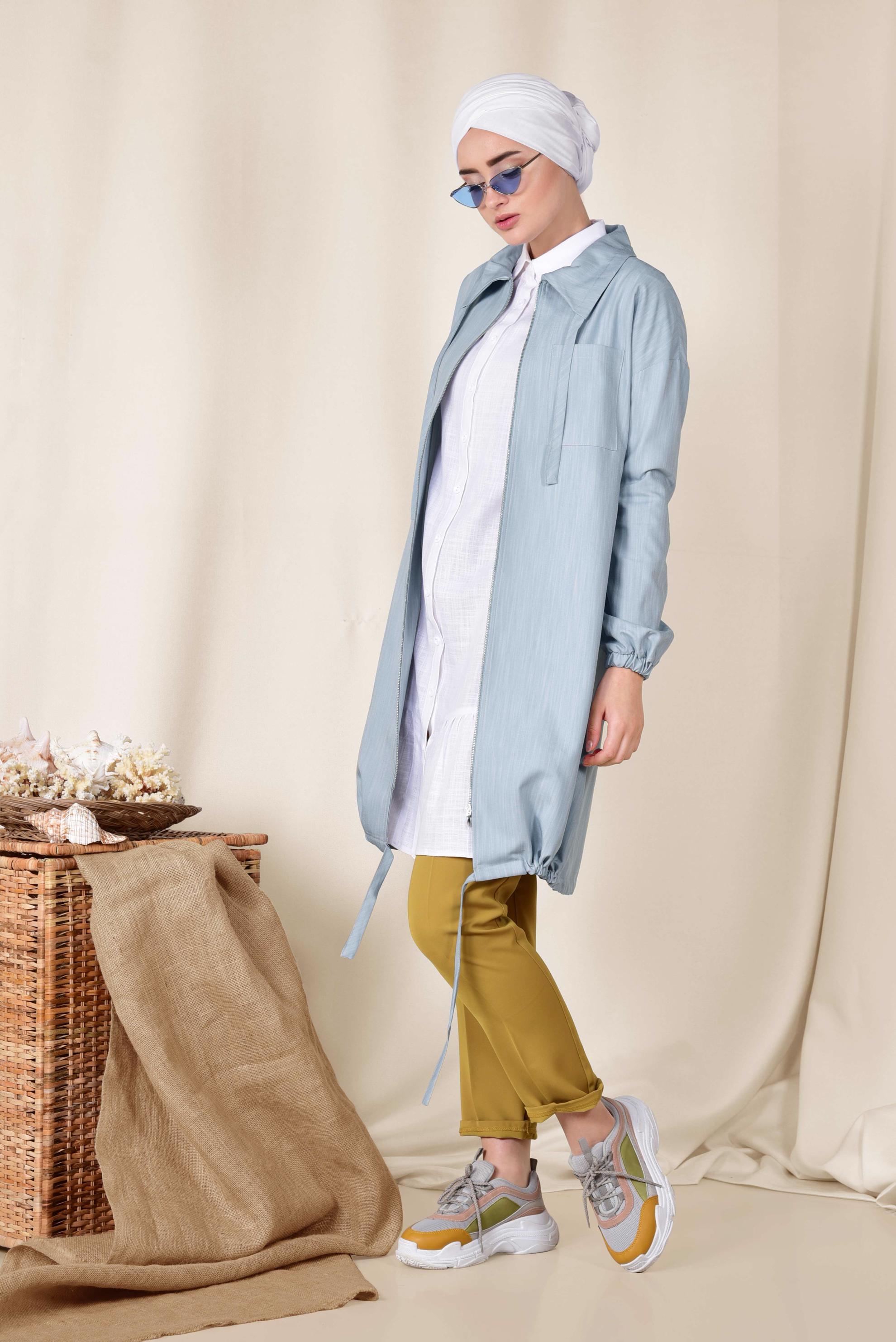 Hijab clothing BLUE 4984 17575 GİY ÇIK 38/44 TEK38