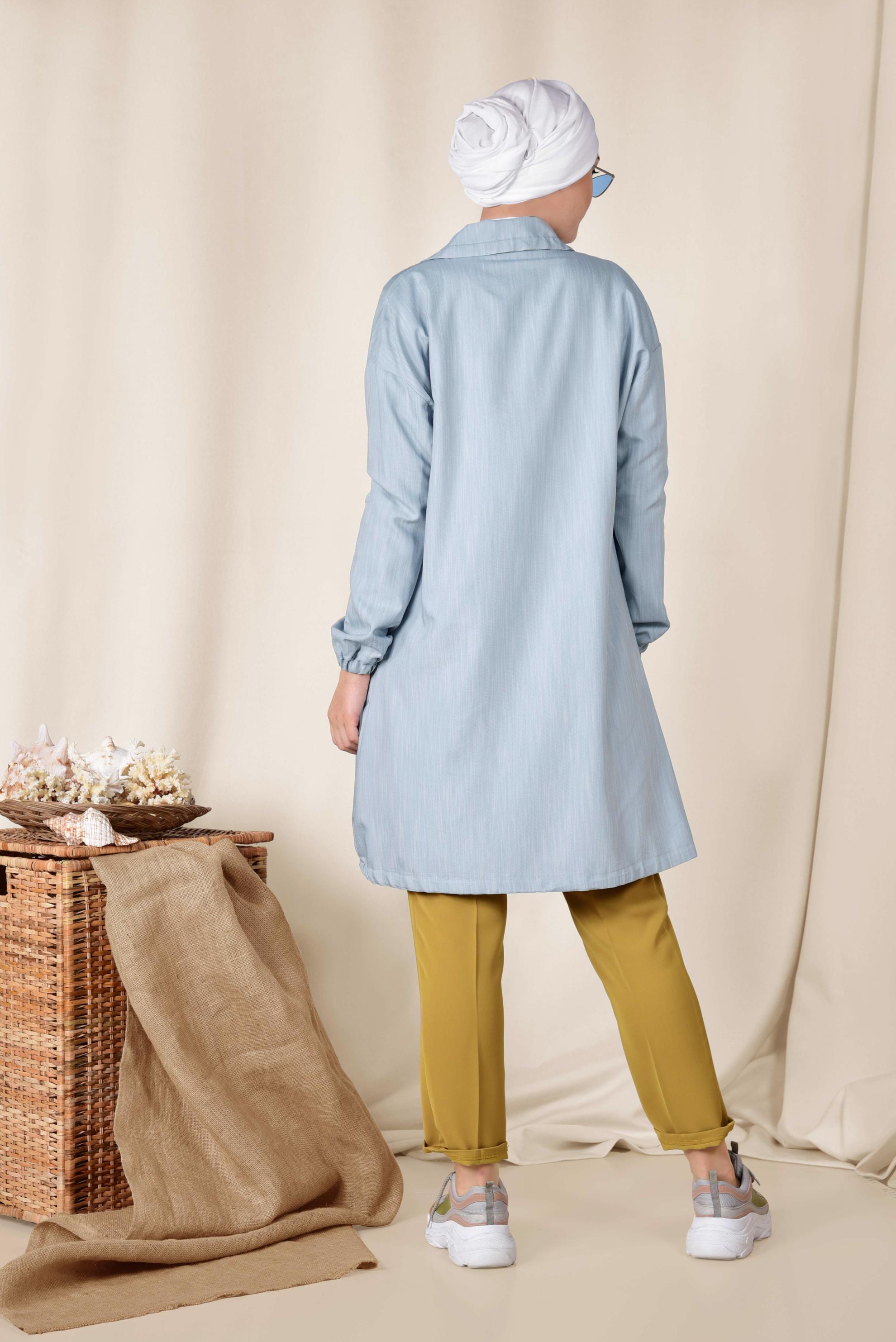 Hijab clothing BLUE 4984 17575 GİY ÇIK 38/44 TEK38