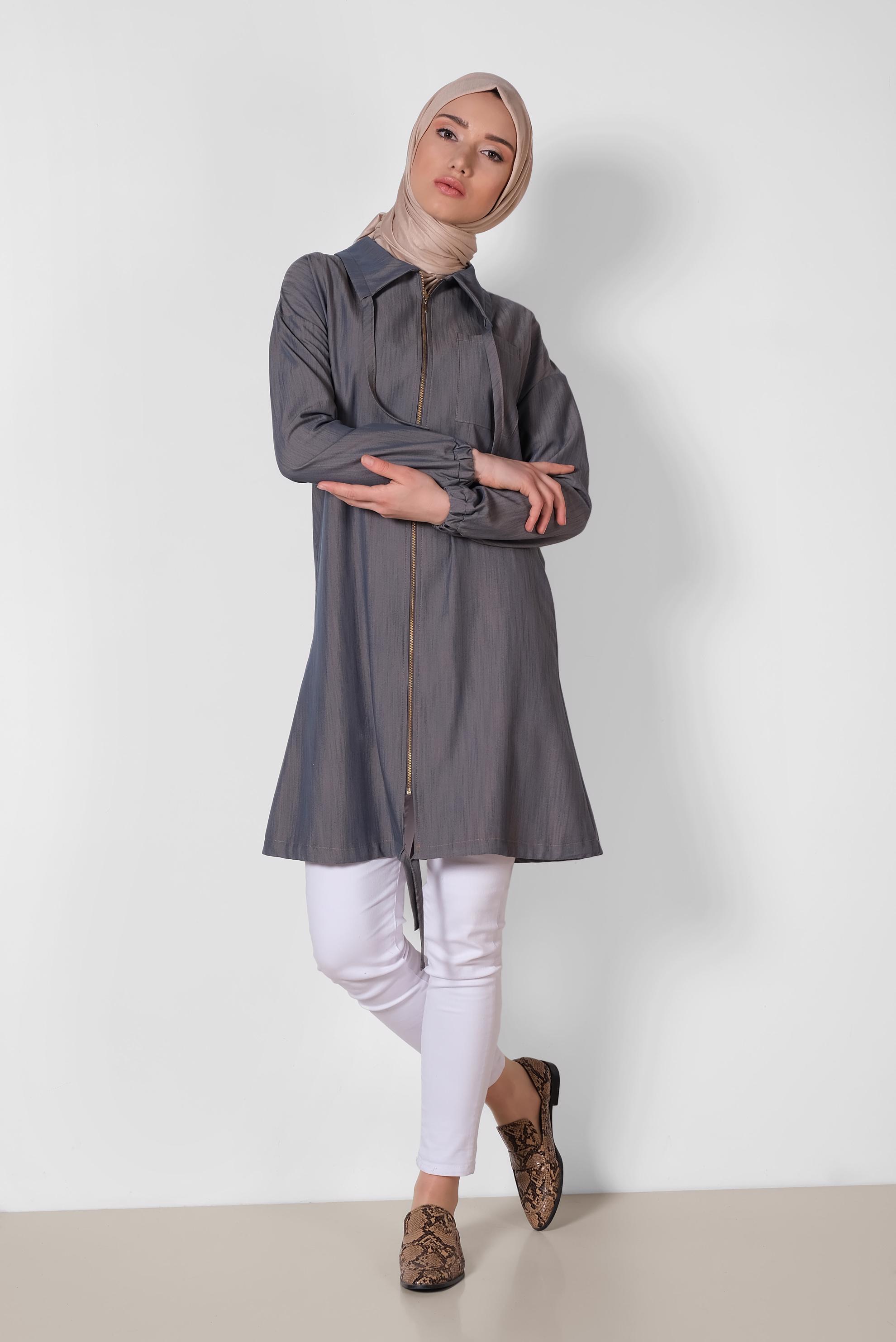 Hijab clothing BLUE 4984 17575 GİY ÇIK 38/44 TEK38