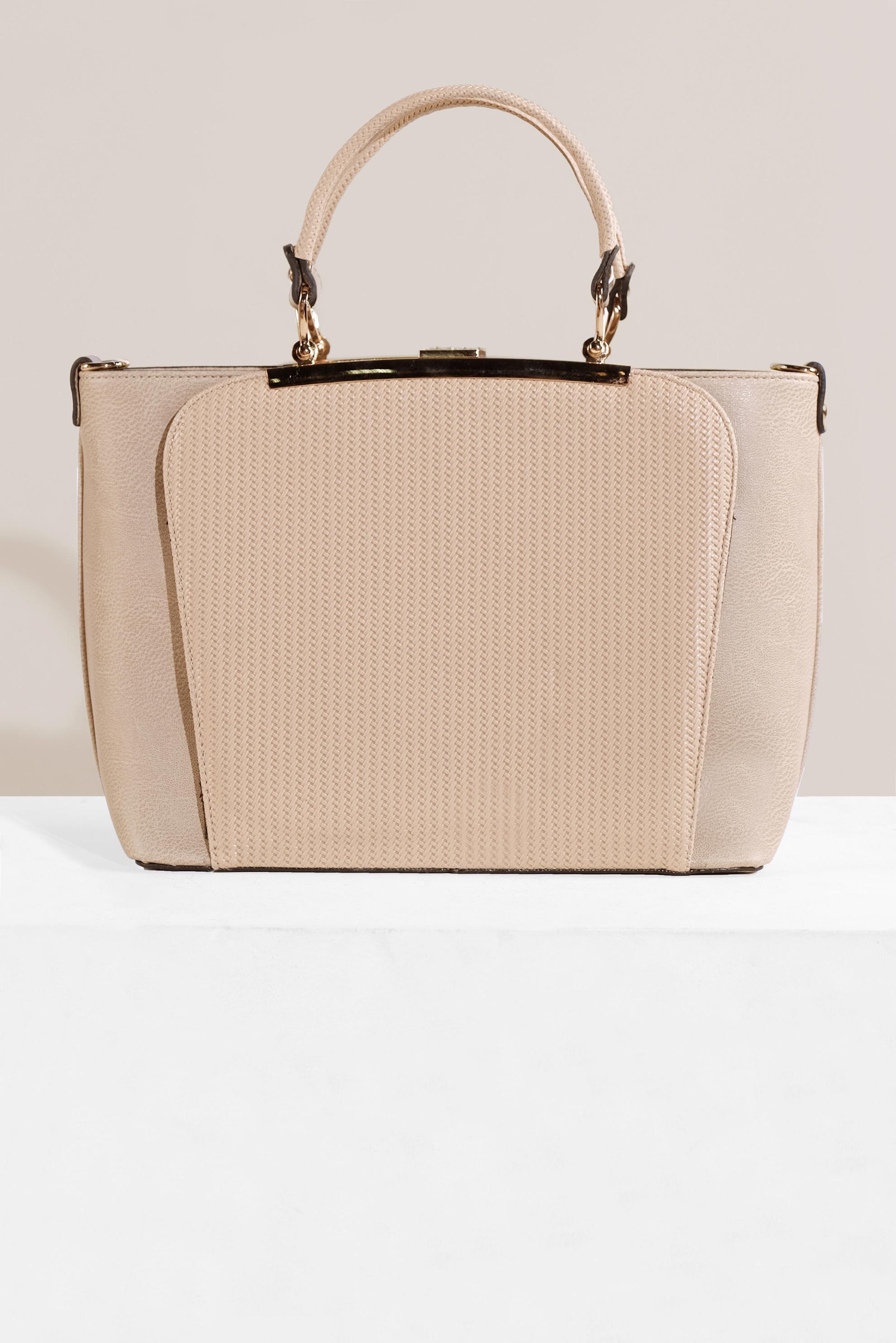 Tesettür giyim BEYAZ ALVİNA ÇANTA 728 