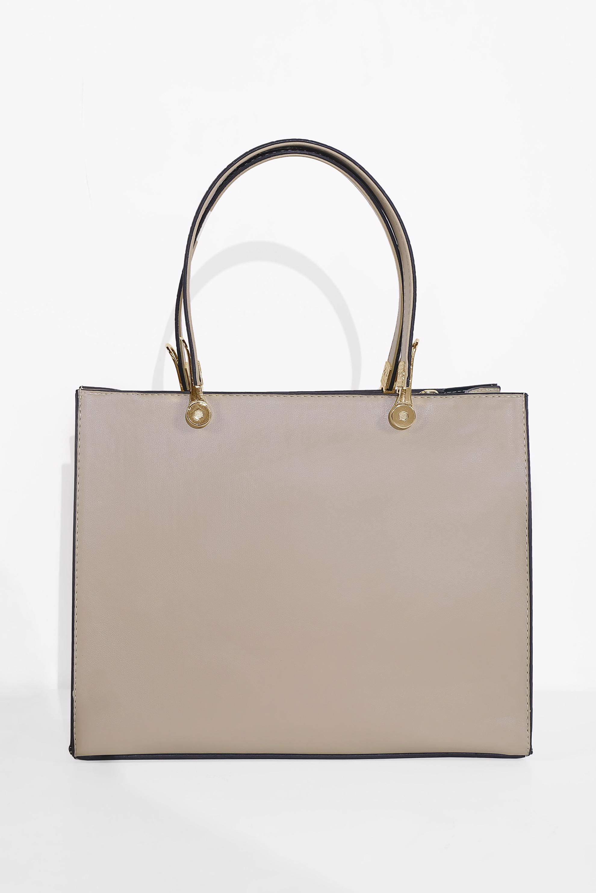 Tesettür giyim VİZON ALVİNA KROKODİL DESEN DETAYLI ÇANTA 2020 