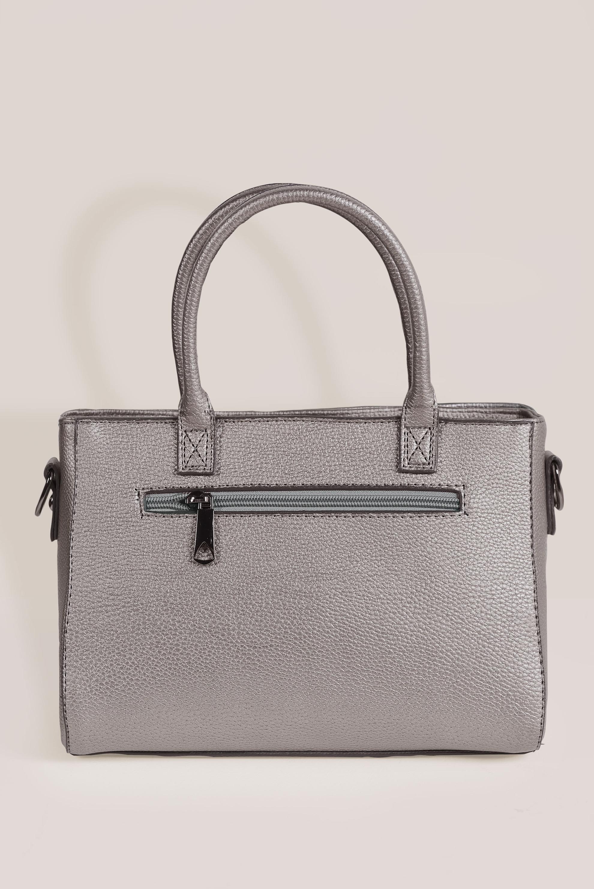 Tesettür giyim BEJ ALVİNA DERİ VE SUET DETAYLI ÇANTA 2035 