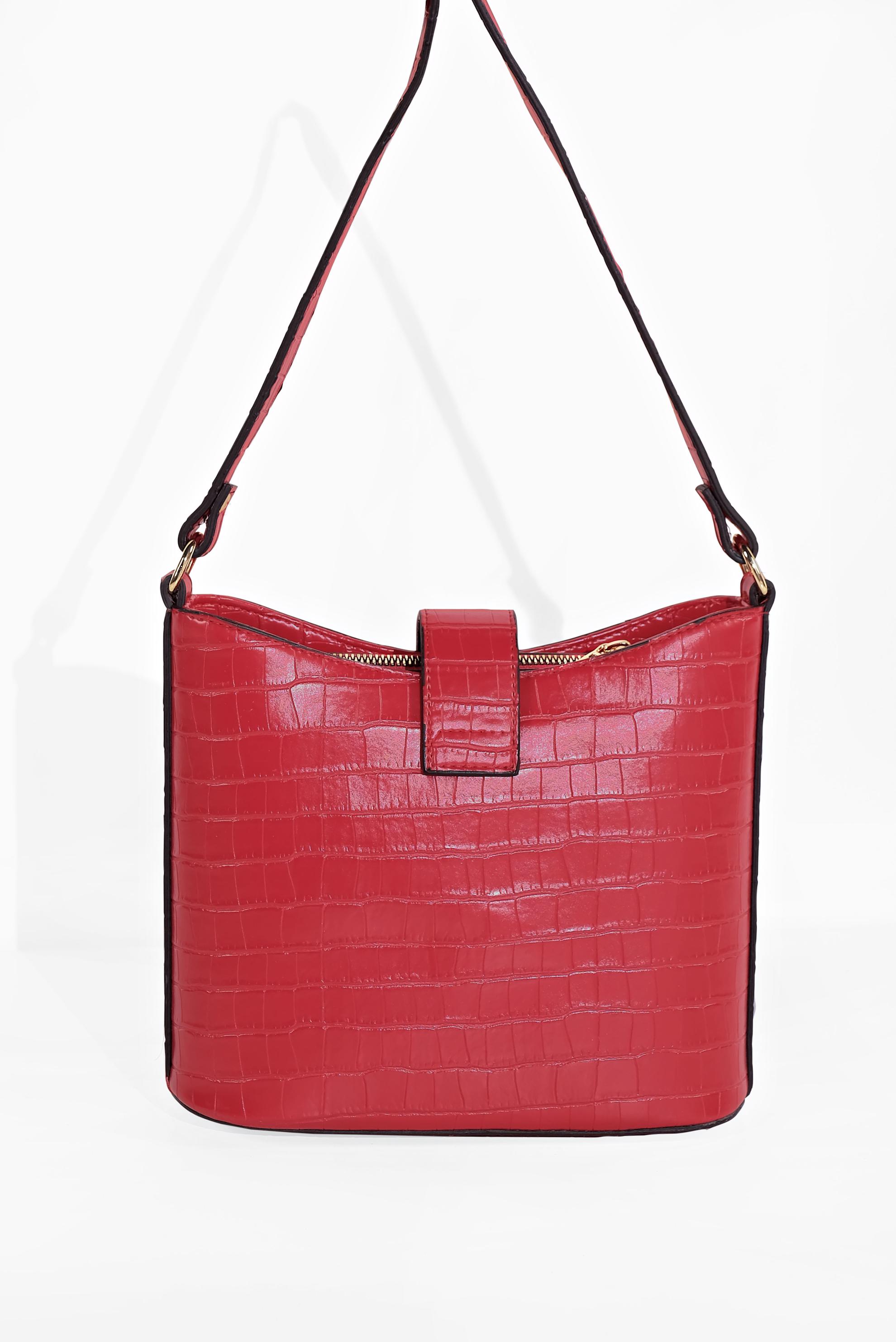 Tesettür giyim KIRMIZI 2040 ALVİNA ÇANTA