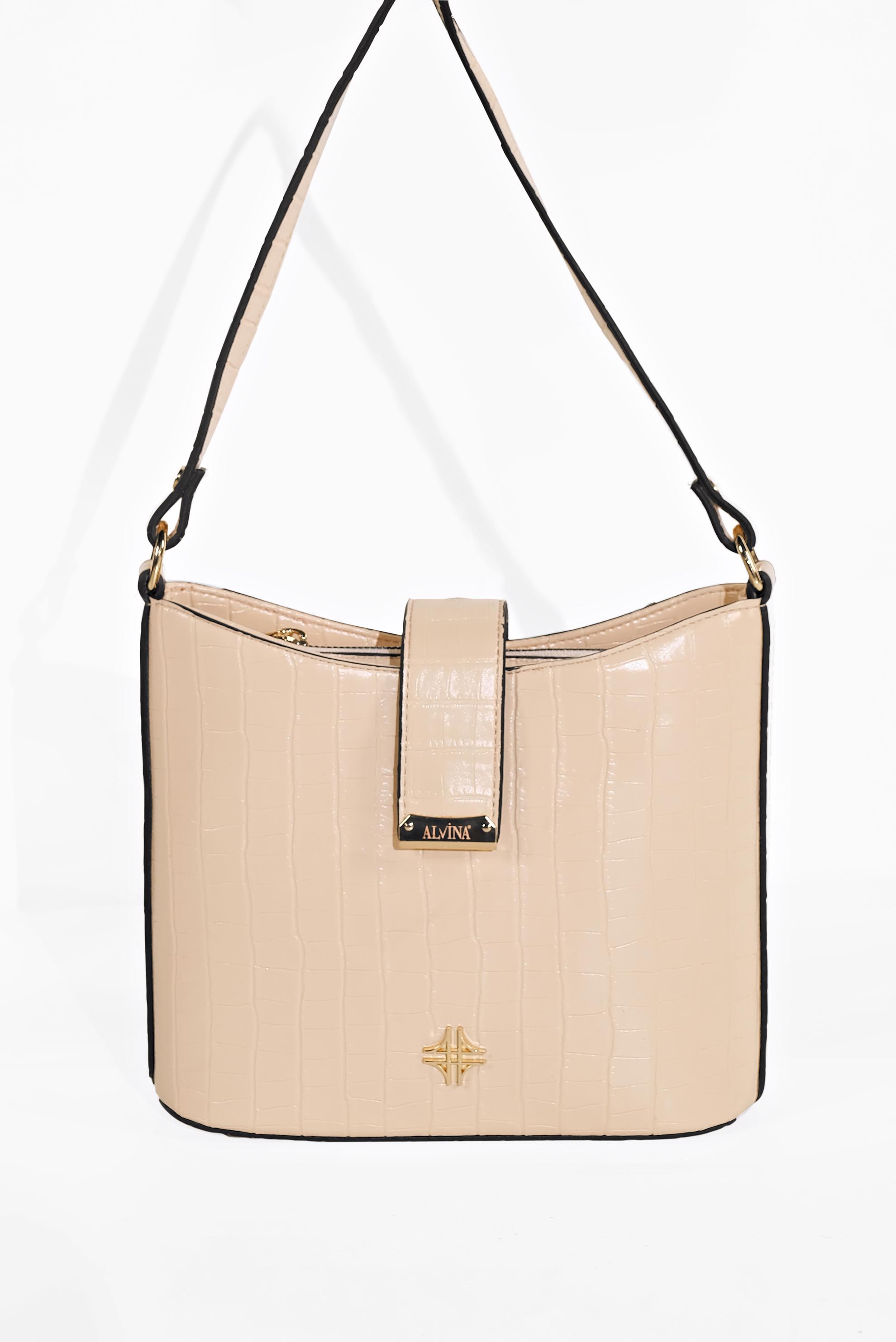 Tesettür giyim PUDRA 2040 ALVİNA ÇANTA